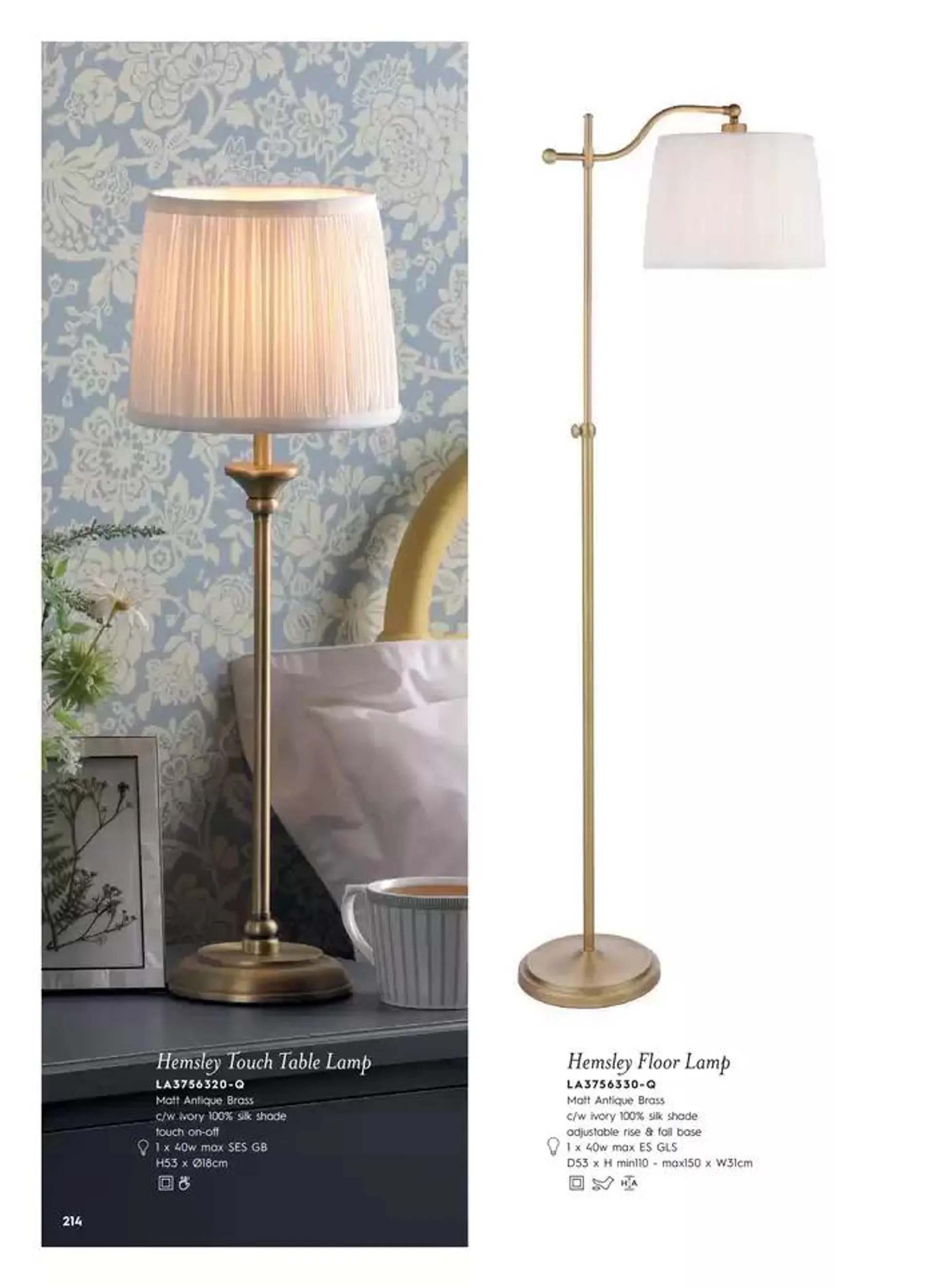 Catálogo de Lighting & Mirror Collection 12 de marzo al 31 de agosto 2025 - Página 216