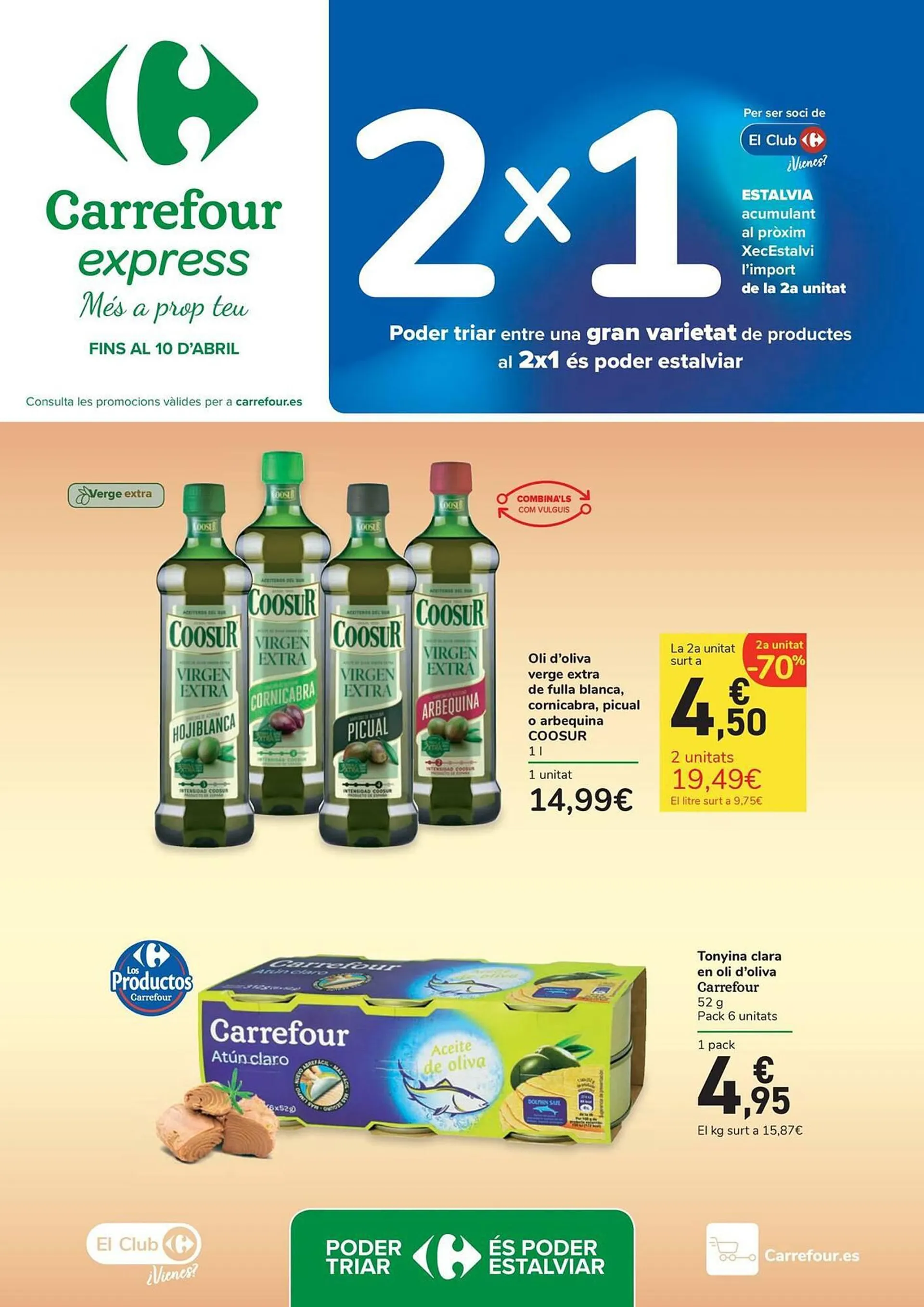 Catálogo de Folleto Carrefour Express 26 de marzo al 10 de abril 2024 - Página 1