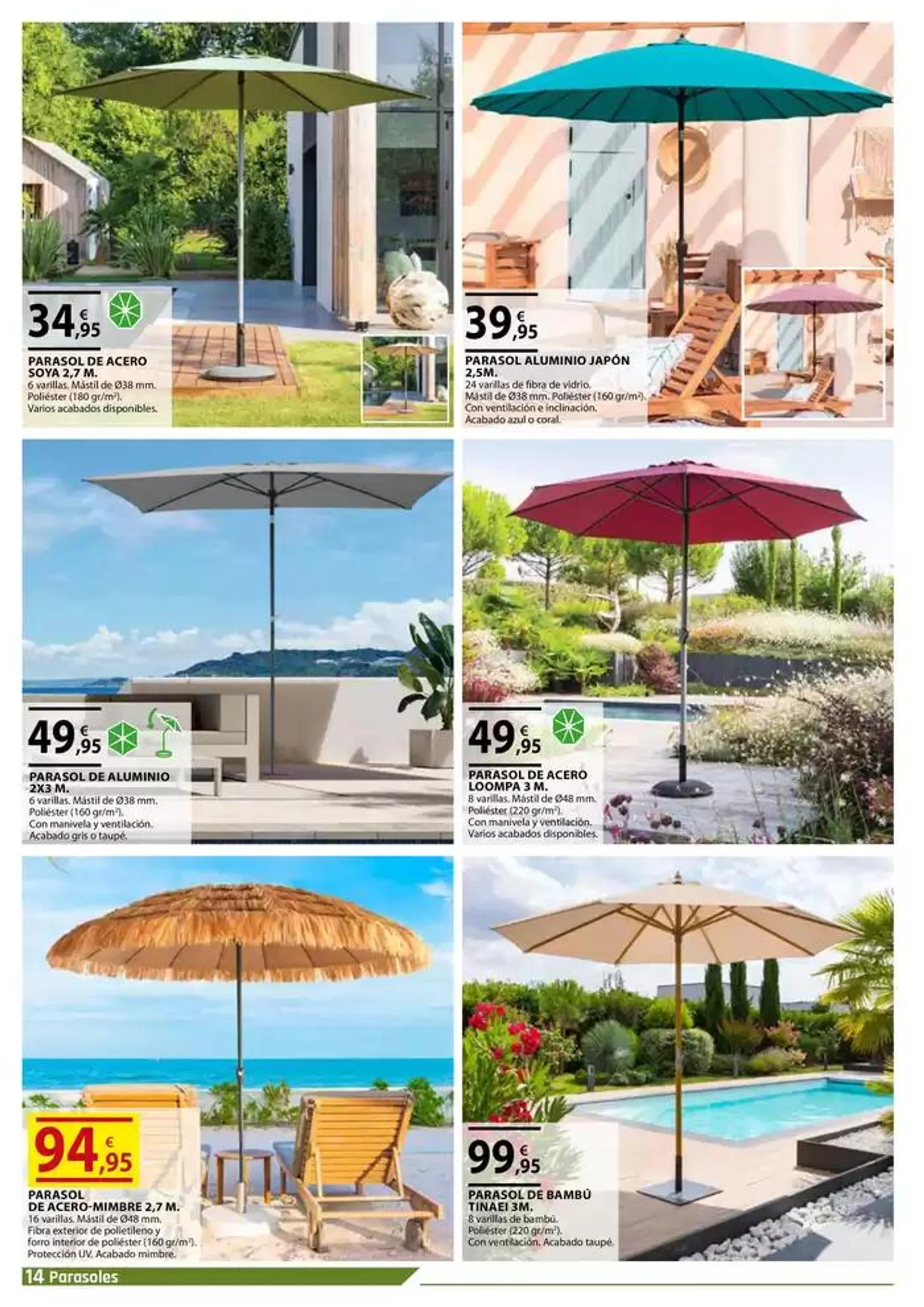 Catálogo de Folleto Jardín y Terraza 2025 28 de abril al 15 de julio 2025 - Página 14