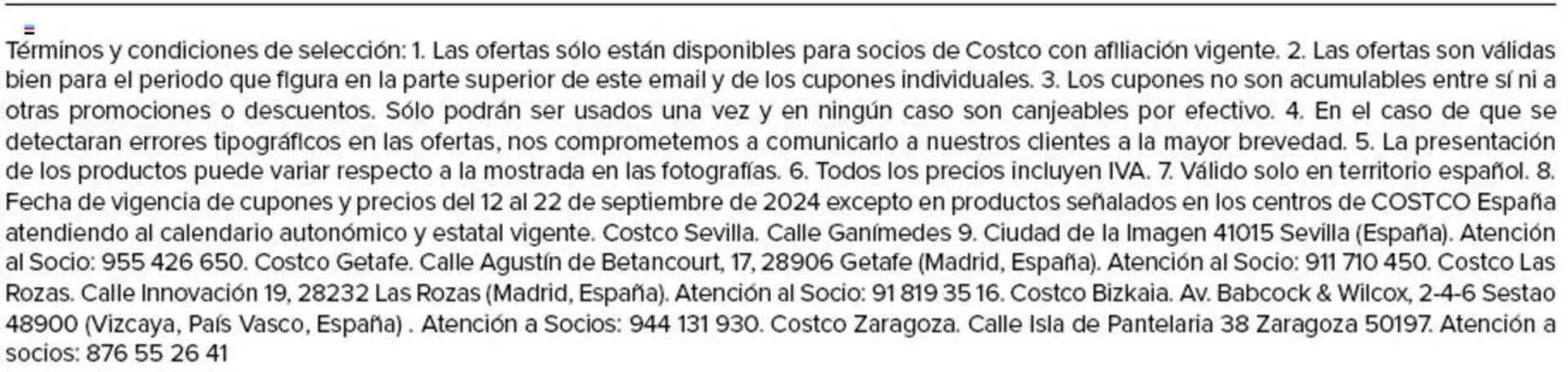 Catálogo de Folleto Costco 12 de septiembre al 22 de septiembre 2024 - Página 7