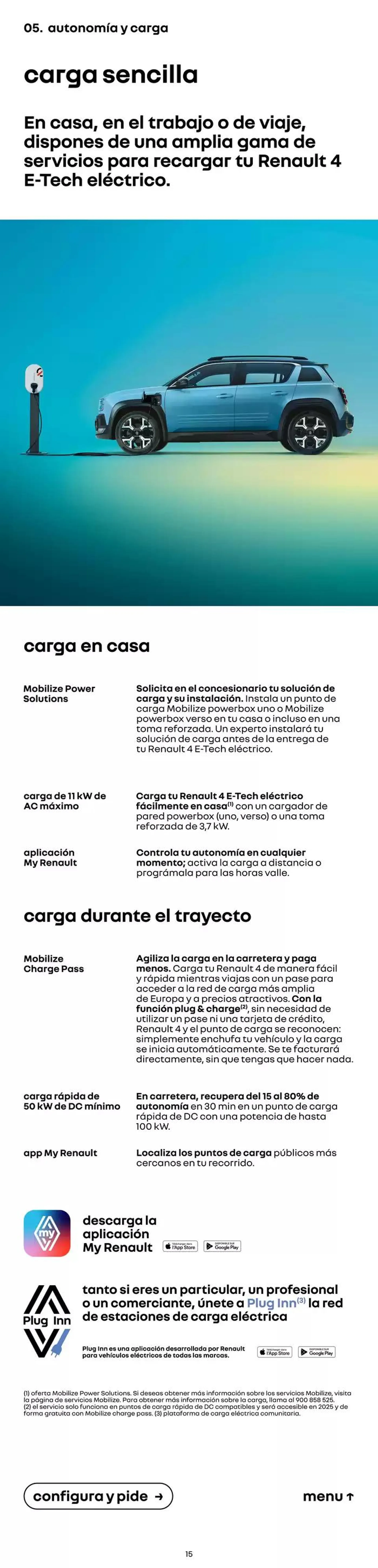 Catálogo de Renault 4 E-Tech Eléctrico 15 de mayo al 15 de mayo 2026 - Página 15