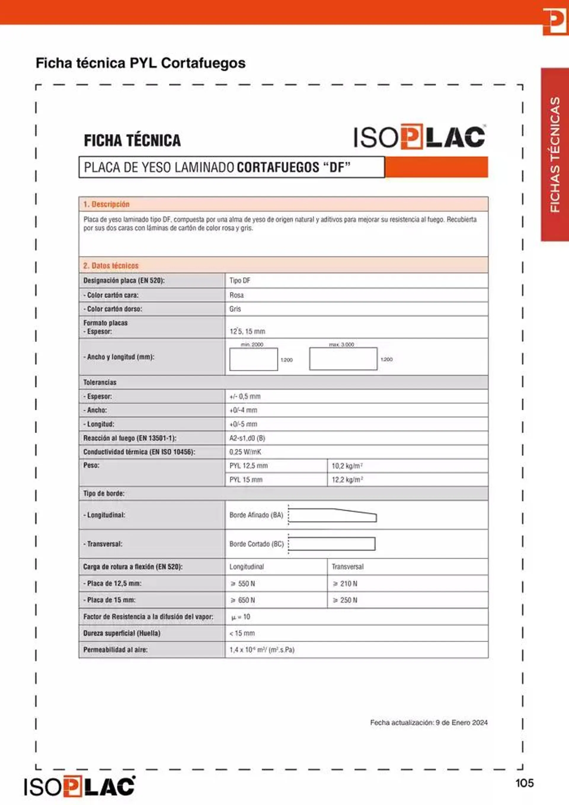 Catálogo de Manual Técnico Isoplac 15 de noviembre al 30 de noviembre 2024 - Página 105