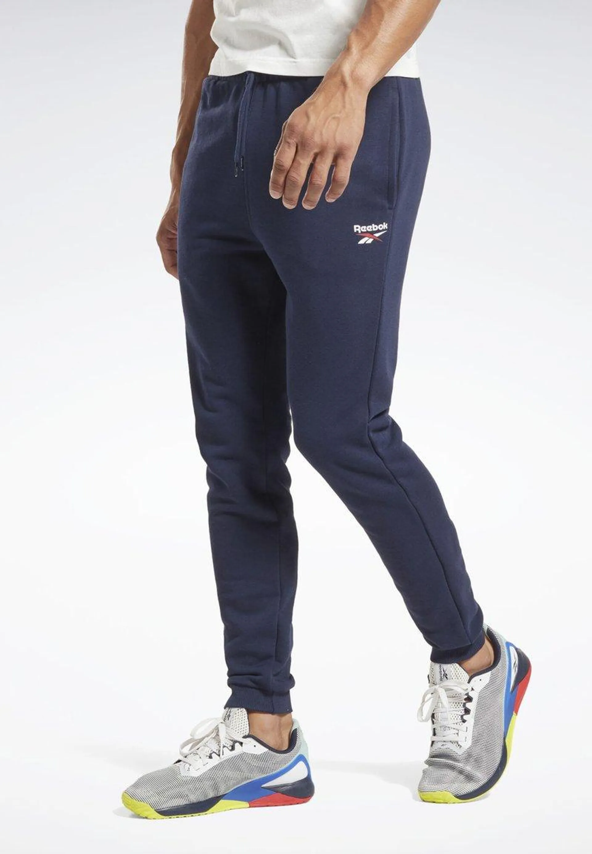 IDENTITY SMALL LOGO JOGGER - Pantalones deportivos - vector navy