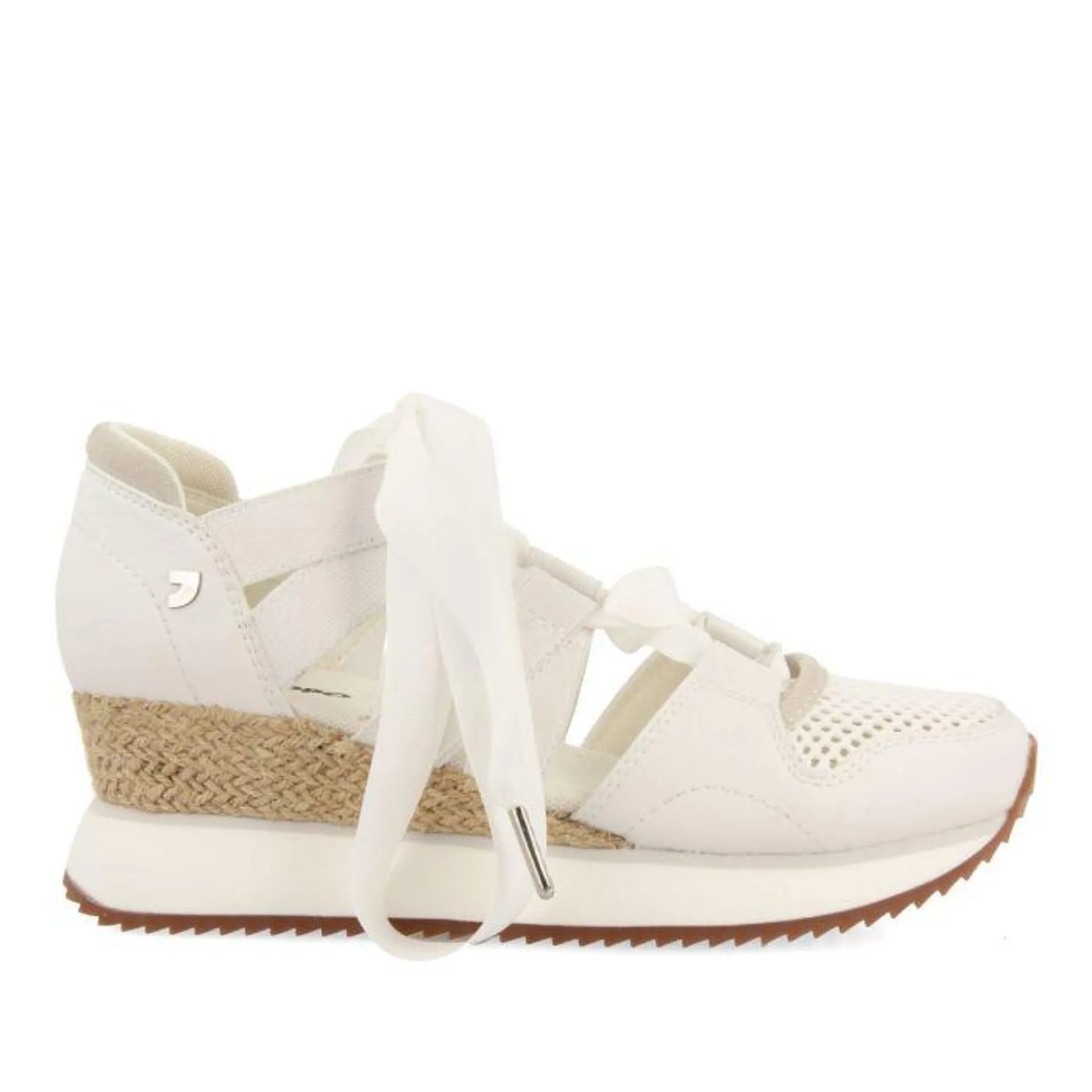 OFF-WHITE SPORTS SANDALS ESPADRILLE TYPE WITH STRAPS FOR WOMEN MUIR