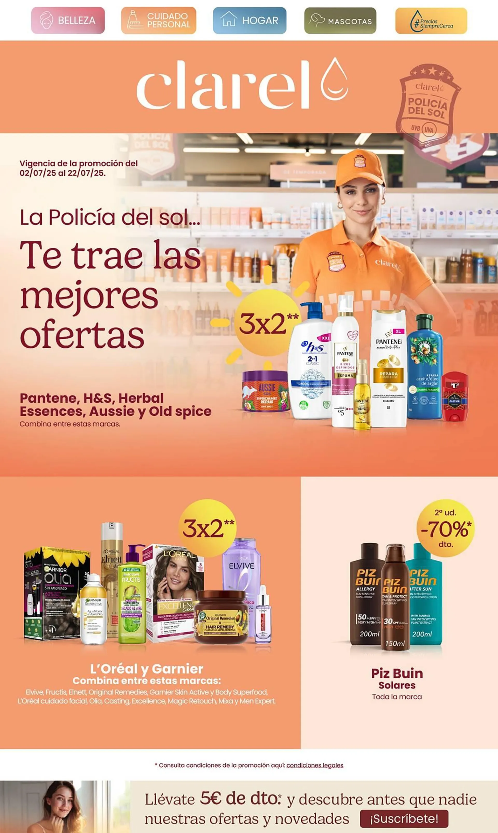 Folleto Clarel - 1