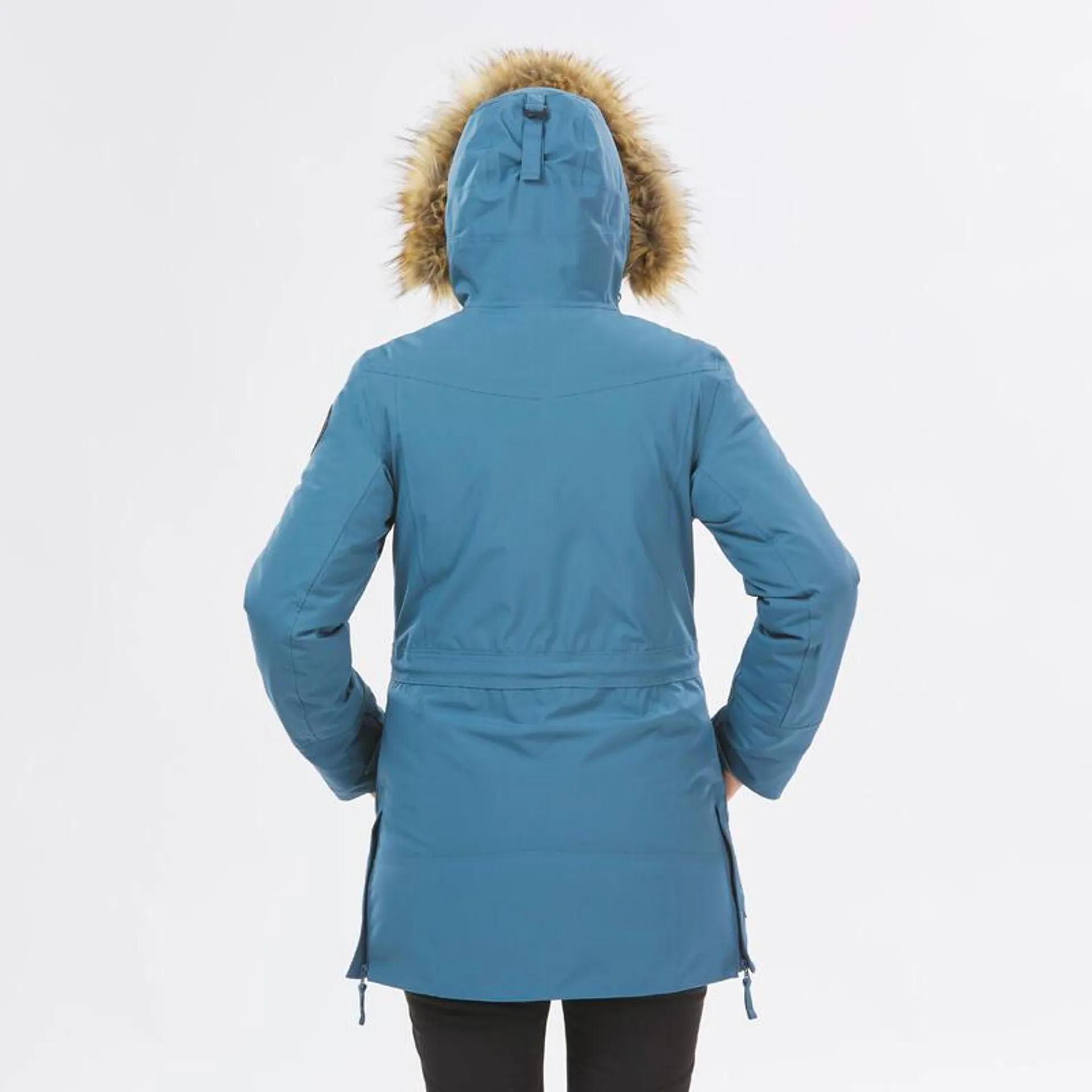 Parka de montaña y nieve impermeable Mujer Quechua SH900