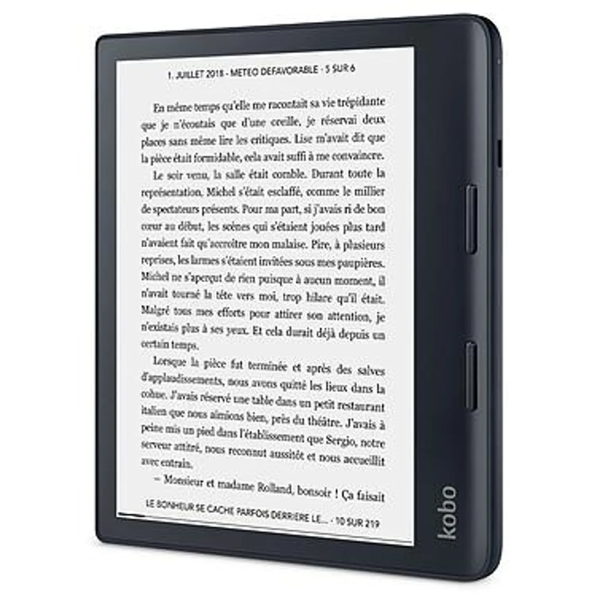 Lector Ebook - Pantalla táctil HD de 8" 1920 x 1440 - Impermeabilidad IPX8 - 32 GB - Lectura en modo retrato/paisaje - Wi-Fi AC/Bluetooth - USB-C