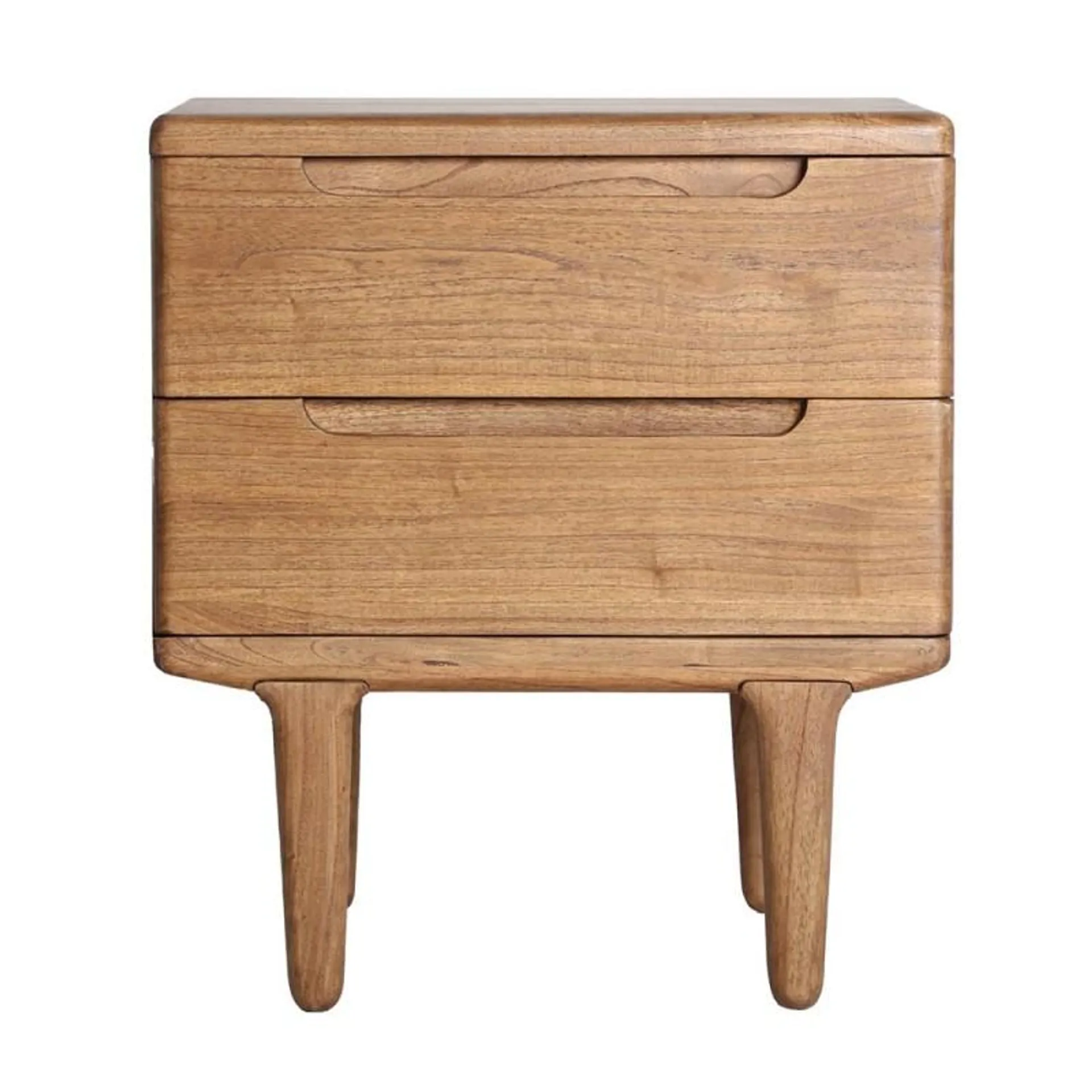 Slough wood bedside table