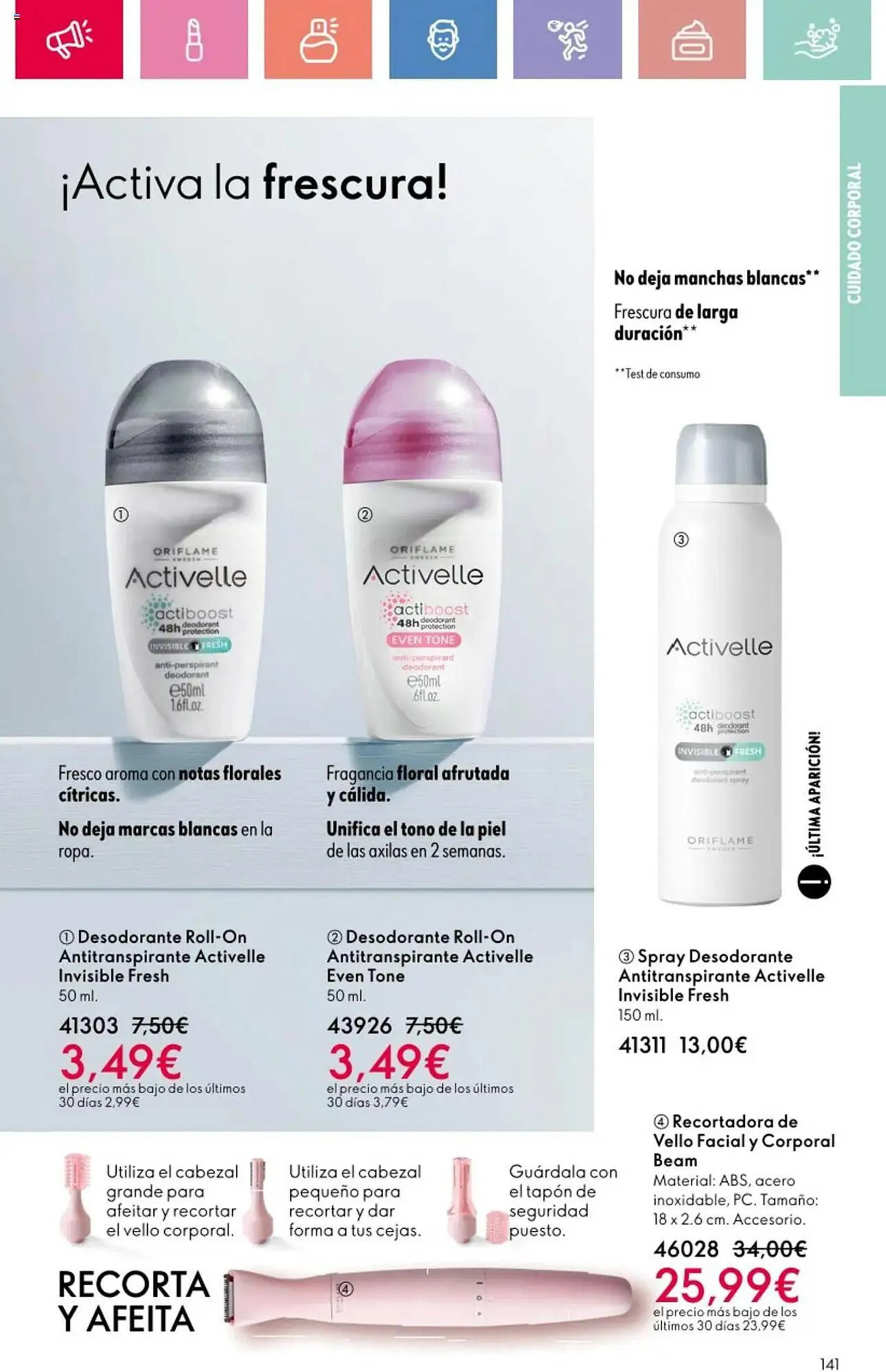 Catálogo de Folleto Oriflame 22 de junio al 12 de julio 2025 - Página 141