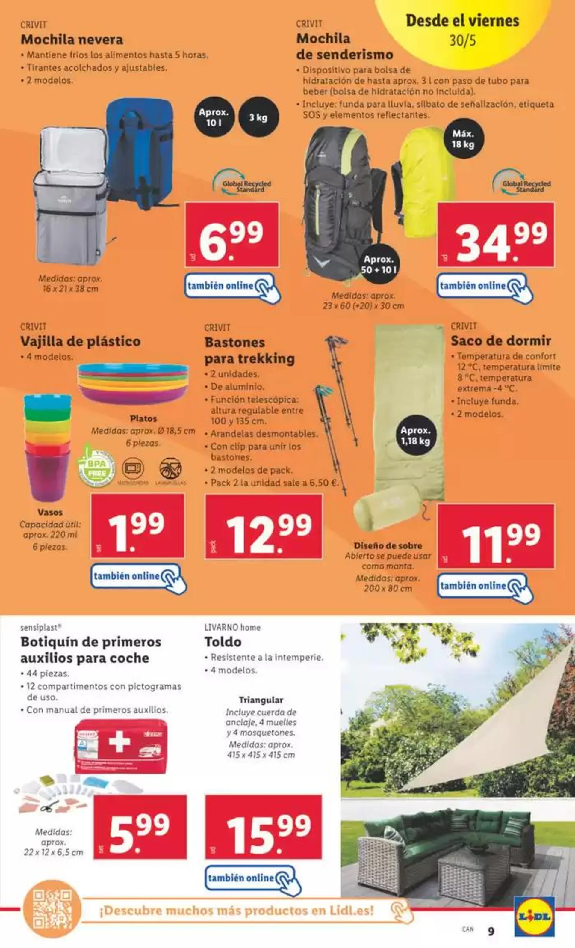 Catálogo de ¡Bazar Lidl! Ofertas válidas 26/05 al 01/06 26 de mayo al 1 de junio 2025 - Página 15