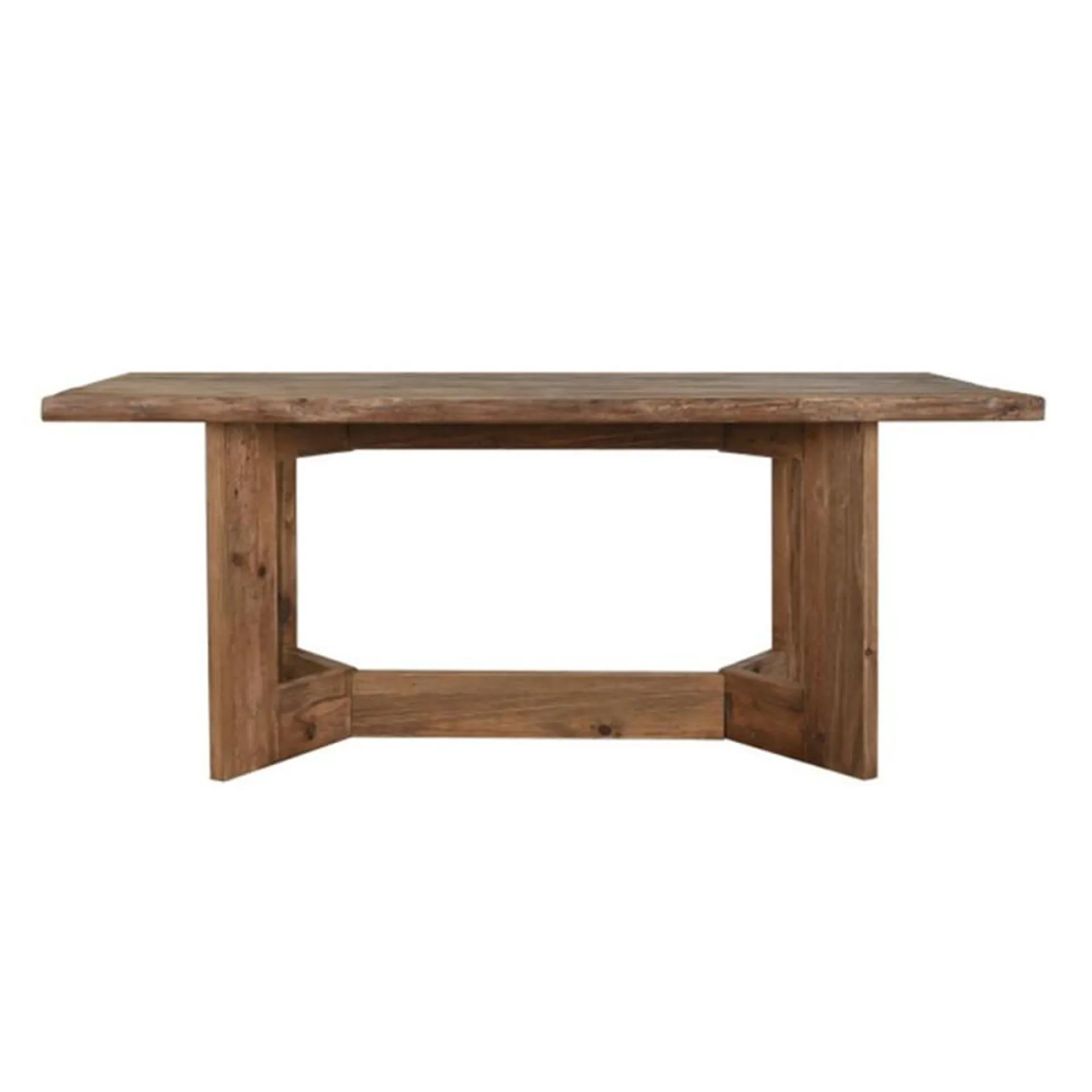 Rustic dining table, recycled wood 180cm