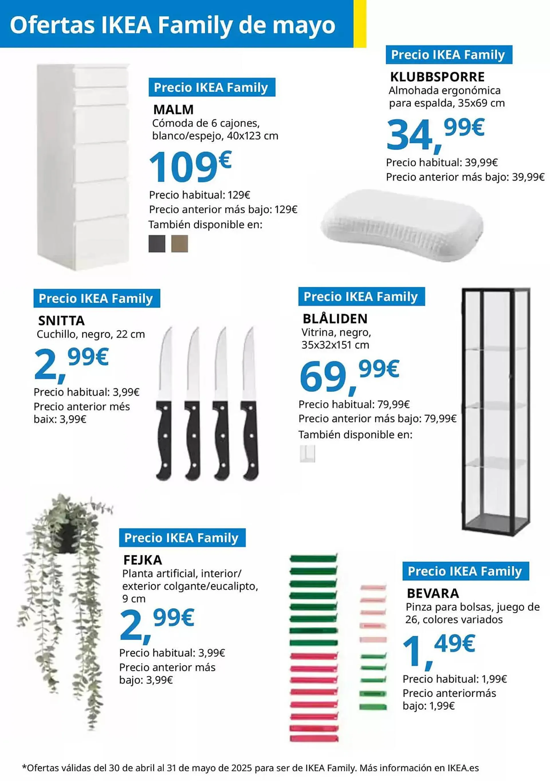 Catálogo de Folleto IKEA 1 de mayo al 31 de mayo 2025 - Página 6