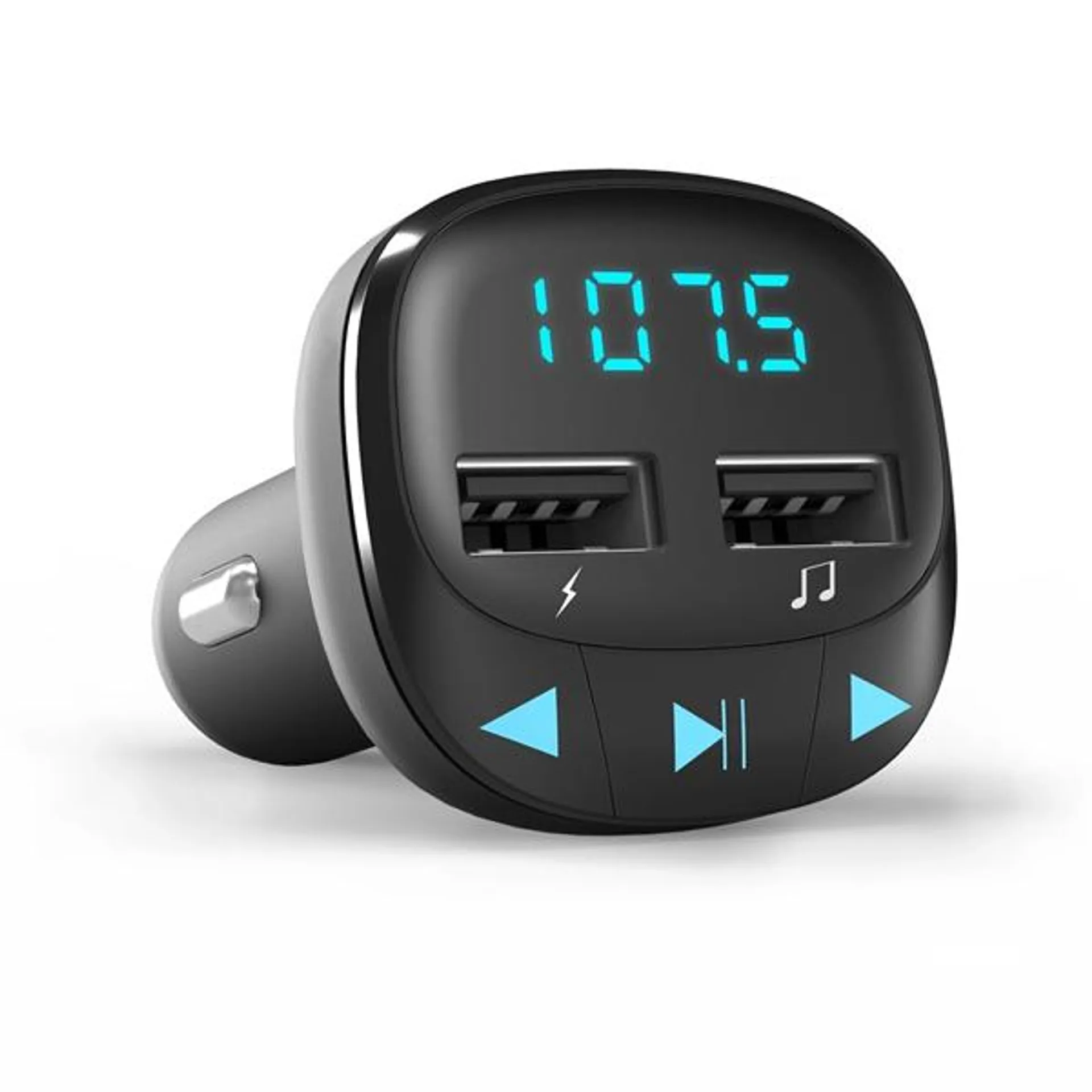 ENERGY SISTEM CAR TRANSMITTER FM BLACK MICROSD