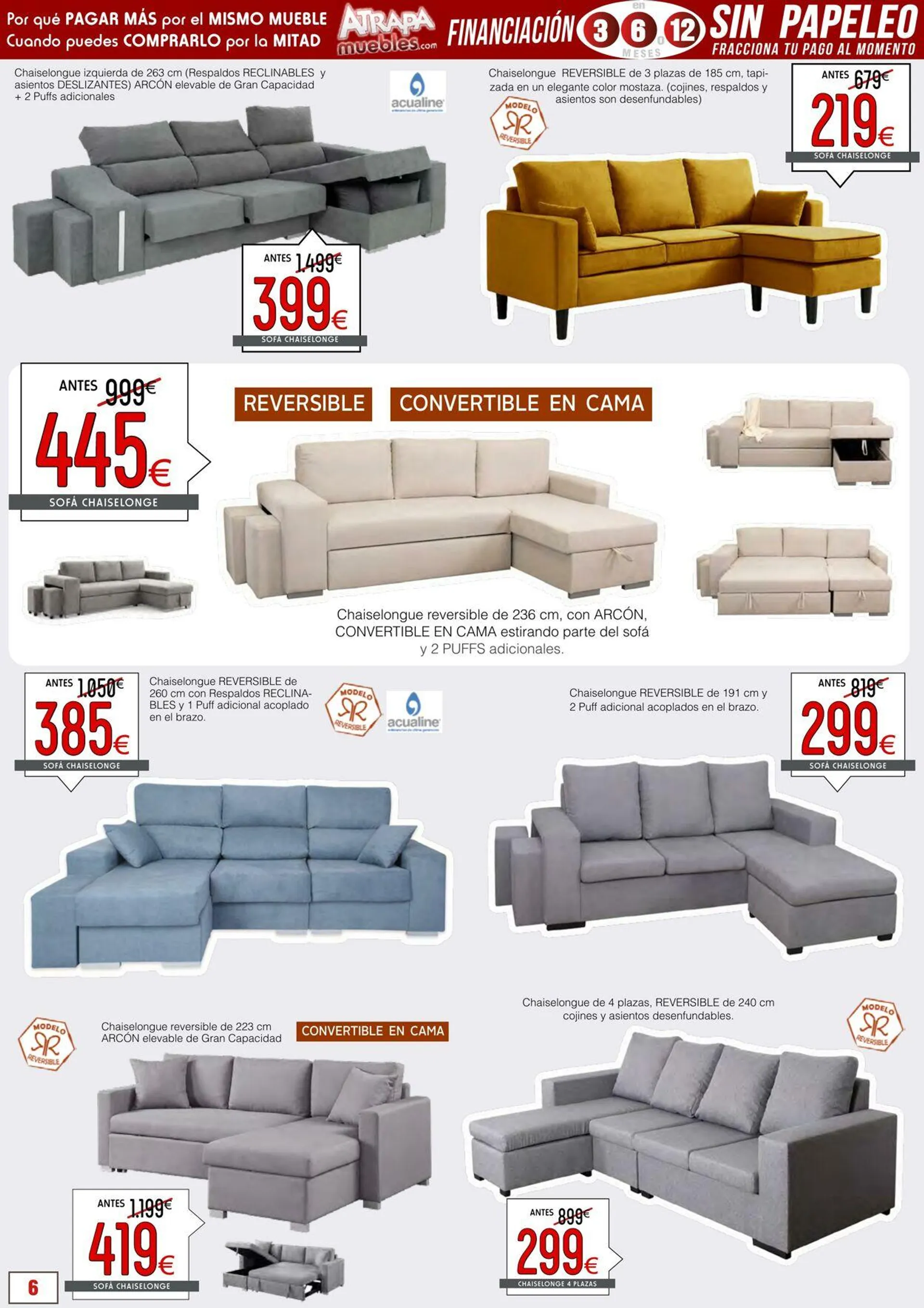 Catálogo de Atrapamuebles Oferta actual 3 de junio al 17 de junio 2025 - Página 6