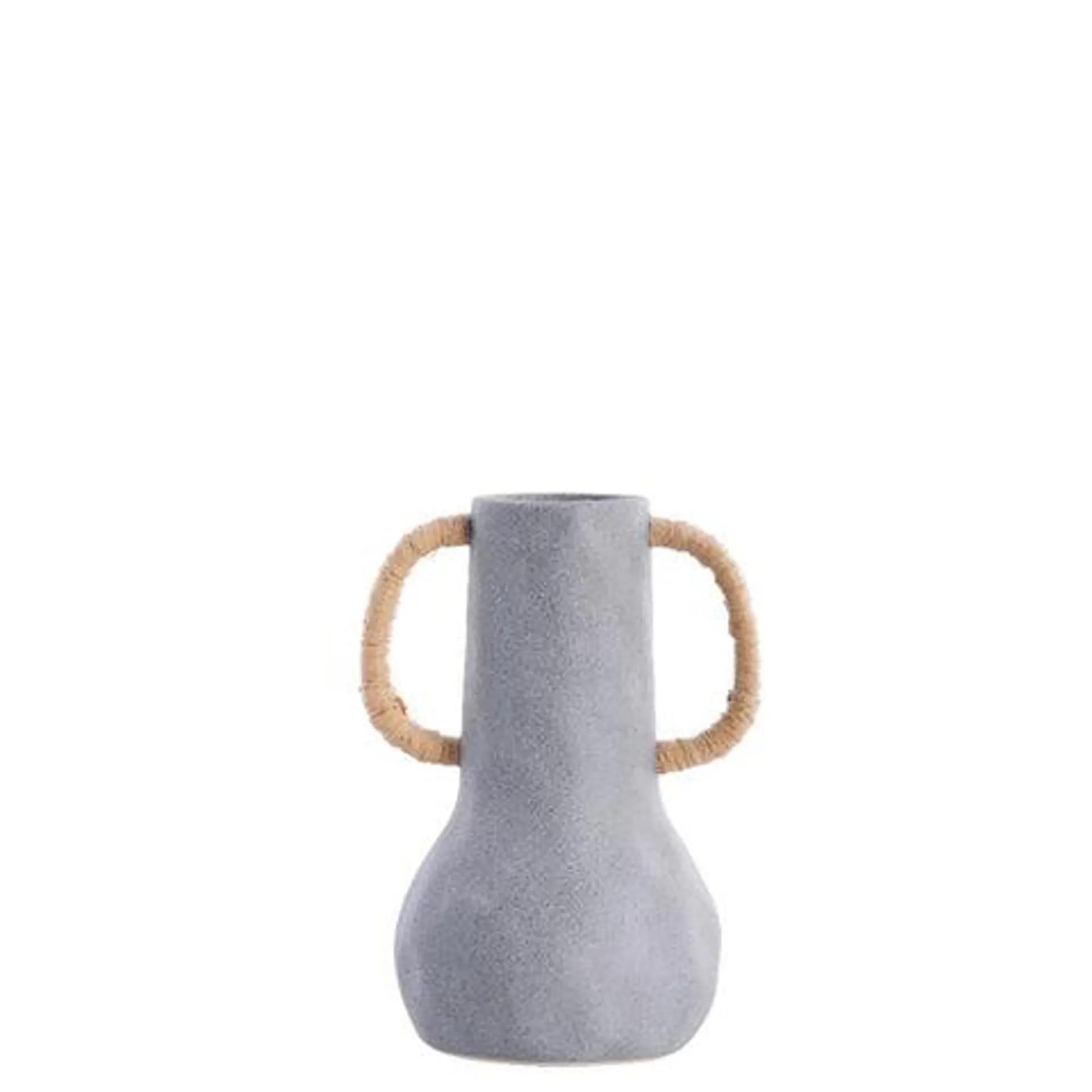 Ayelle vase H25.5 cm. dark grey