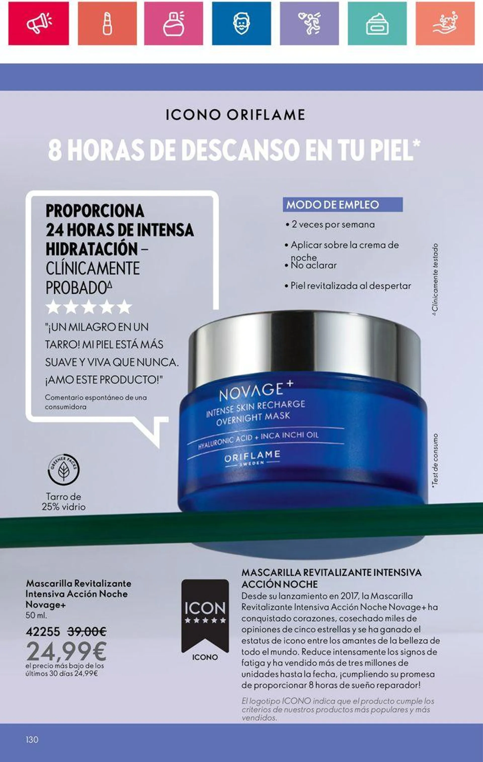 Catálogo de Catálogo Oriflame 28 de mayo al 17 de junio 2024 - Página 130