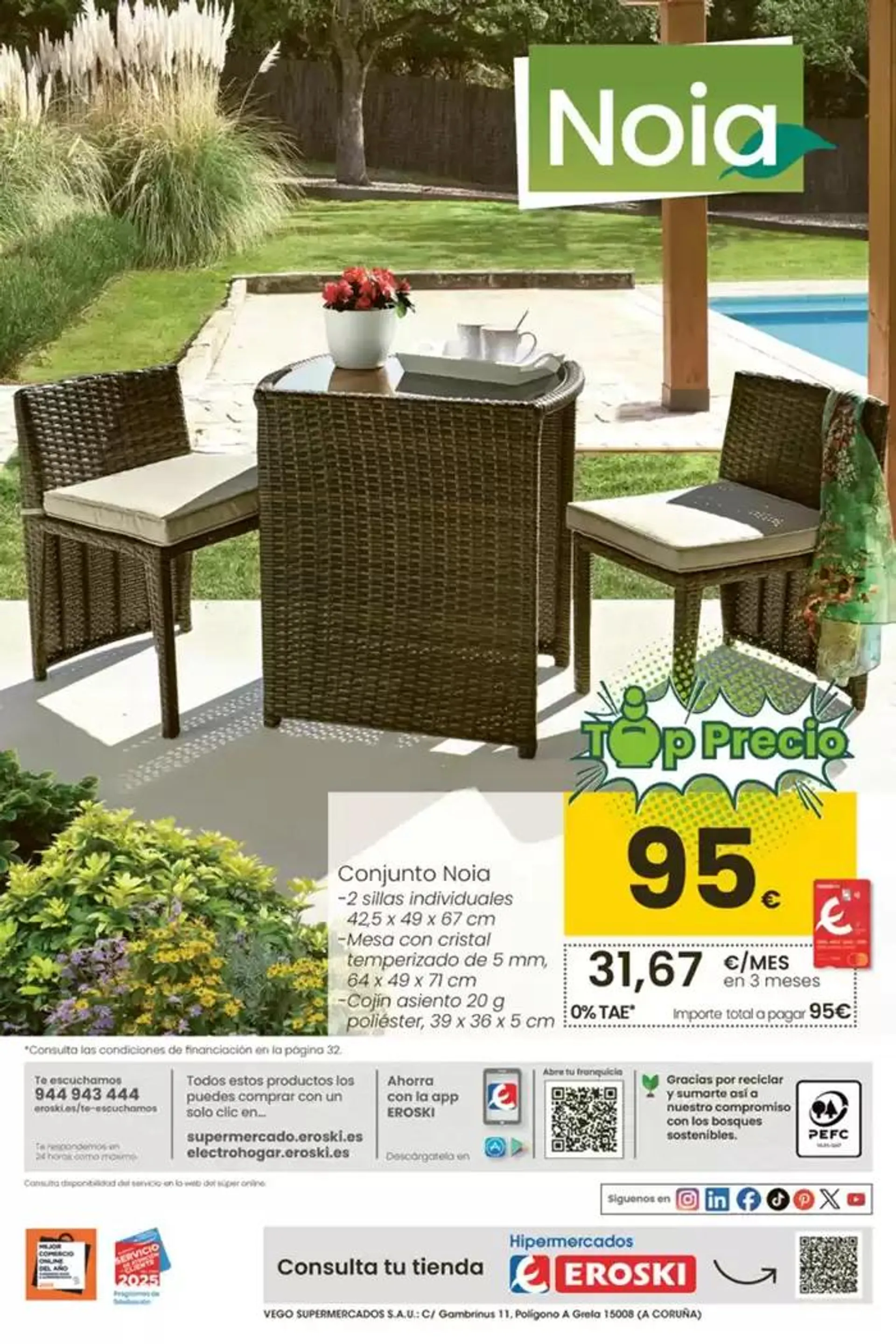 Catálogo de Terraza y jardín  3 de abril al 30 de abril 2025 - Página 40
