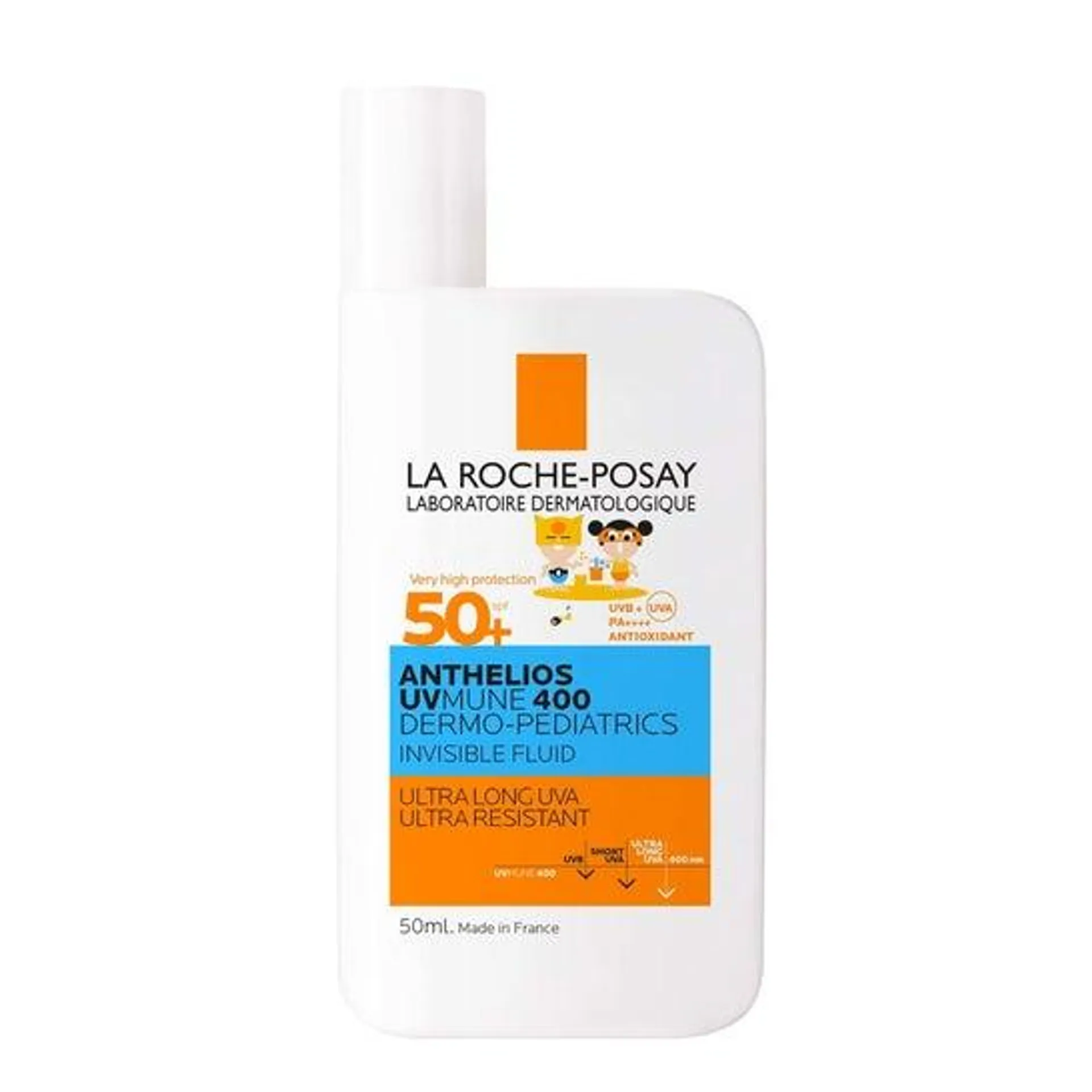 La Roche-Posay Anthelios UVMUNE400 Dermo-Pediatrics Fluido Invisible SPF50+ 50ml