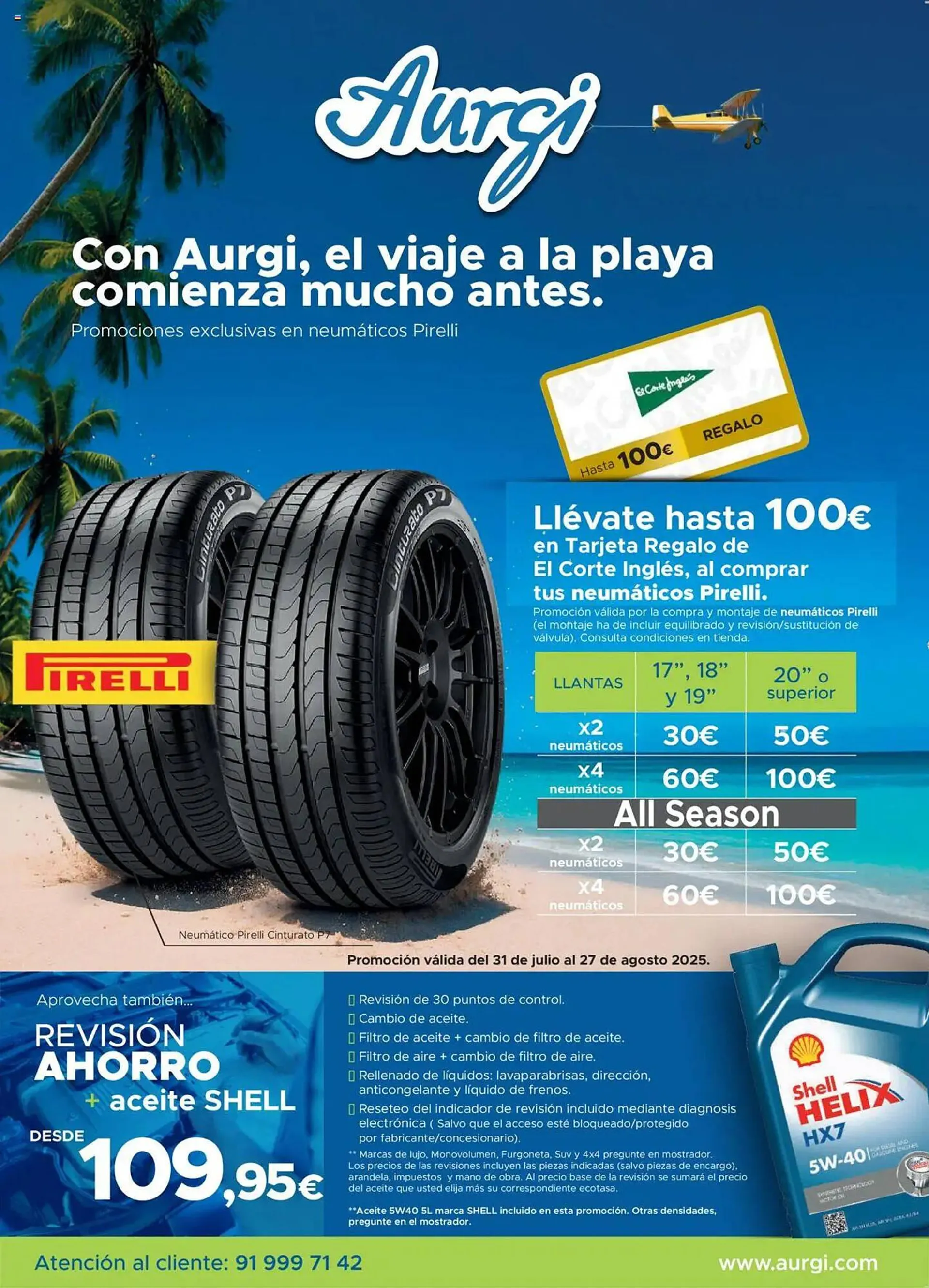 Catálogo de Folleto Aurgi 31 de julio al 27 de agosto 2025 - Página 1