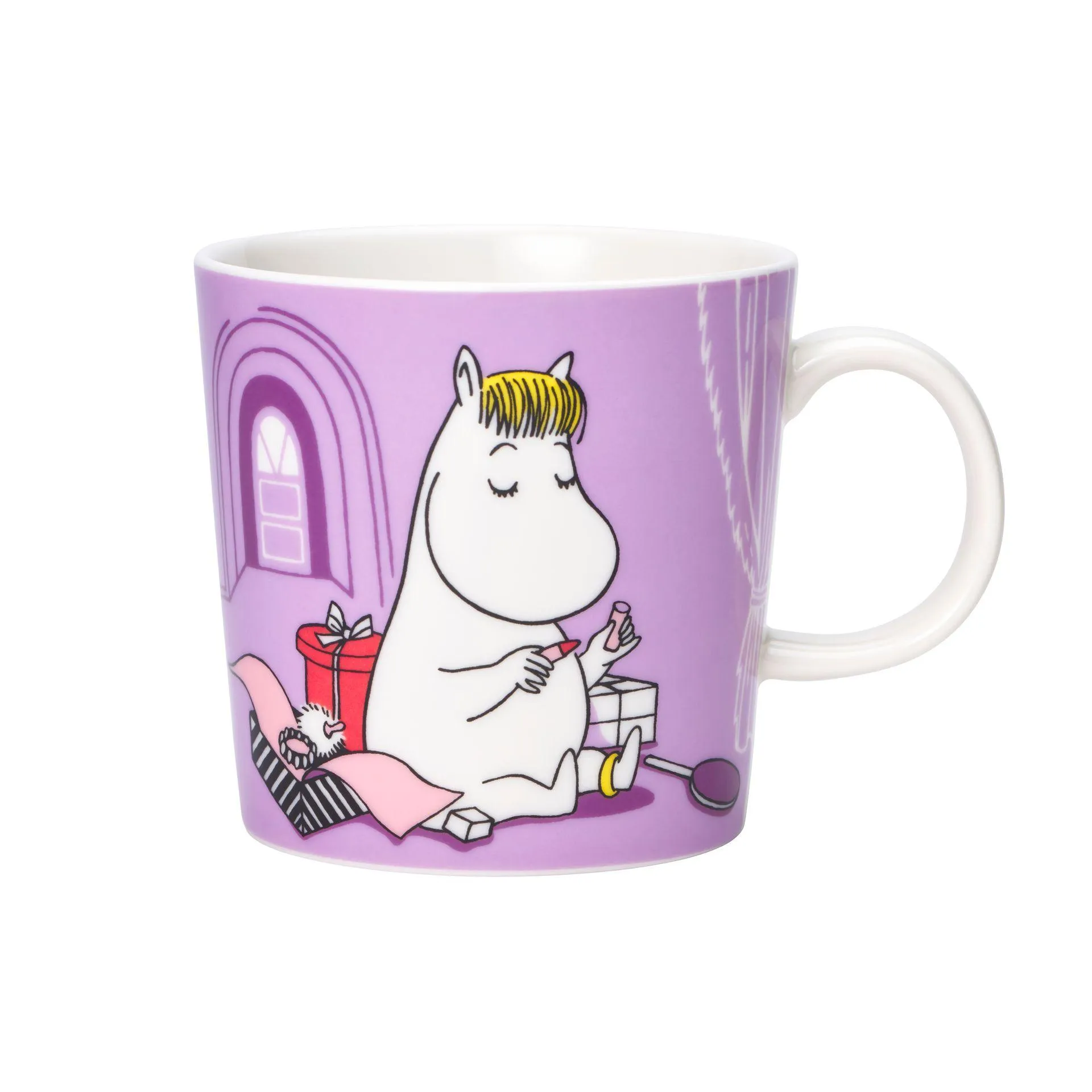 Taza Mumin Snorkmaiden morado