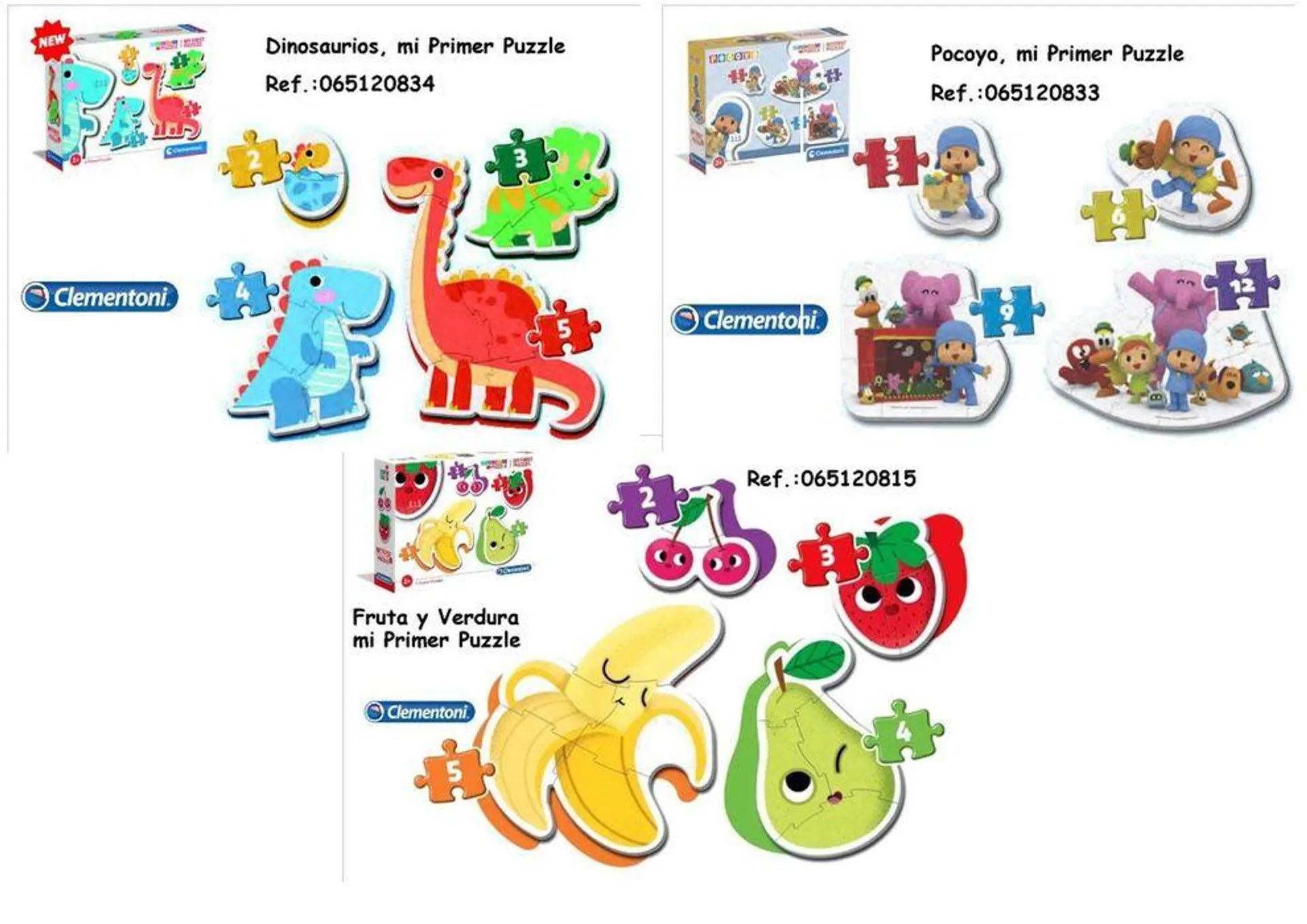 Puzzles, Encajes Y Rompecabezas - 165