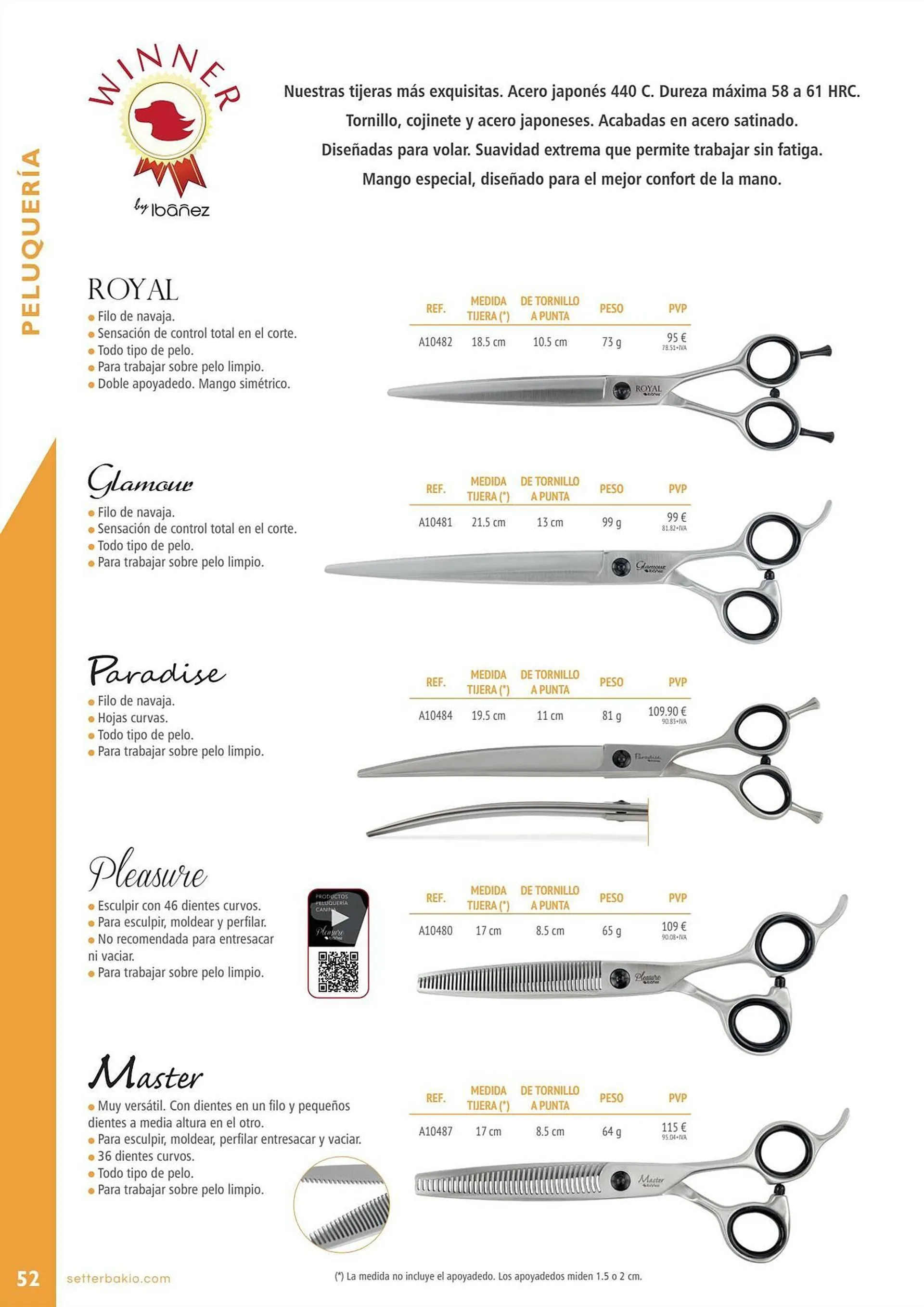Catálogo de Folleto Setter Bakio 2 de junio al 29 de febrero 2024 - Página 52