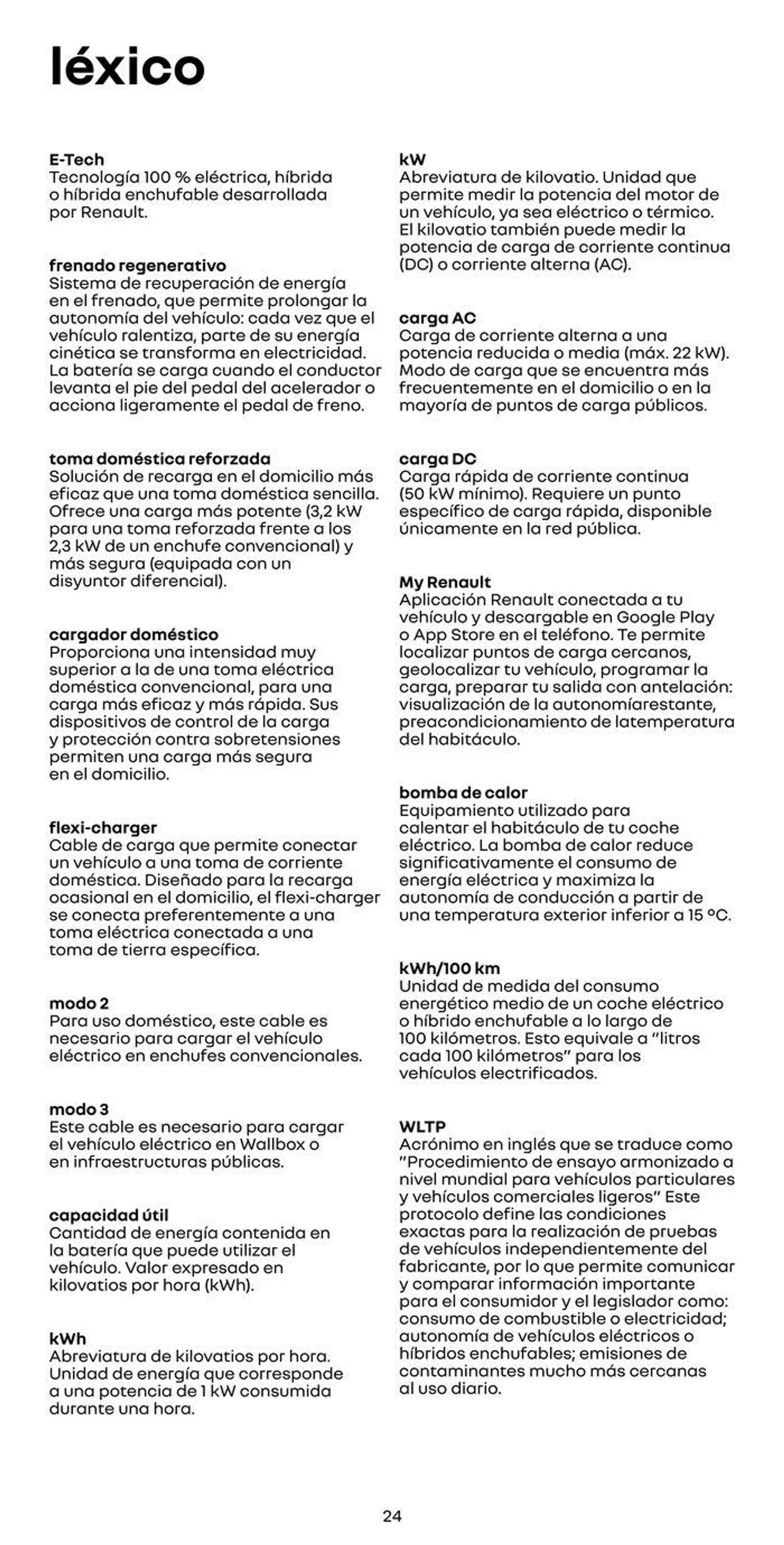Catálogo de Renault Megane E-Tech 100% Eléctrico 22 de junio al 22 de junio 2025 - Página 24