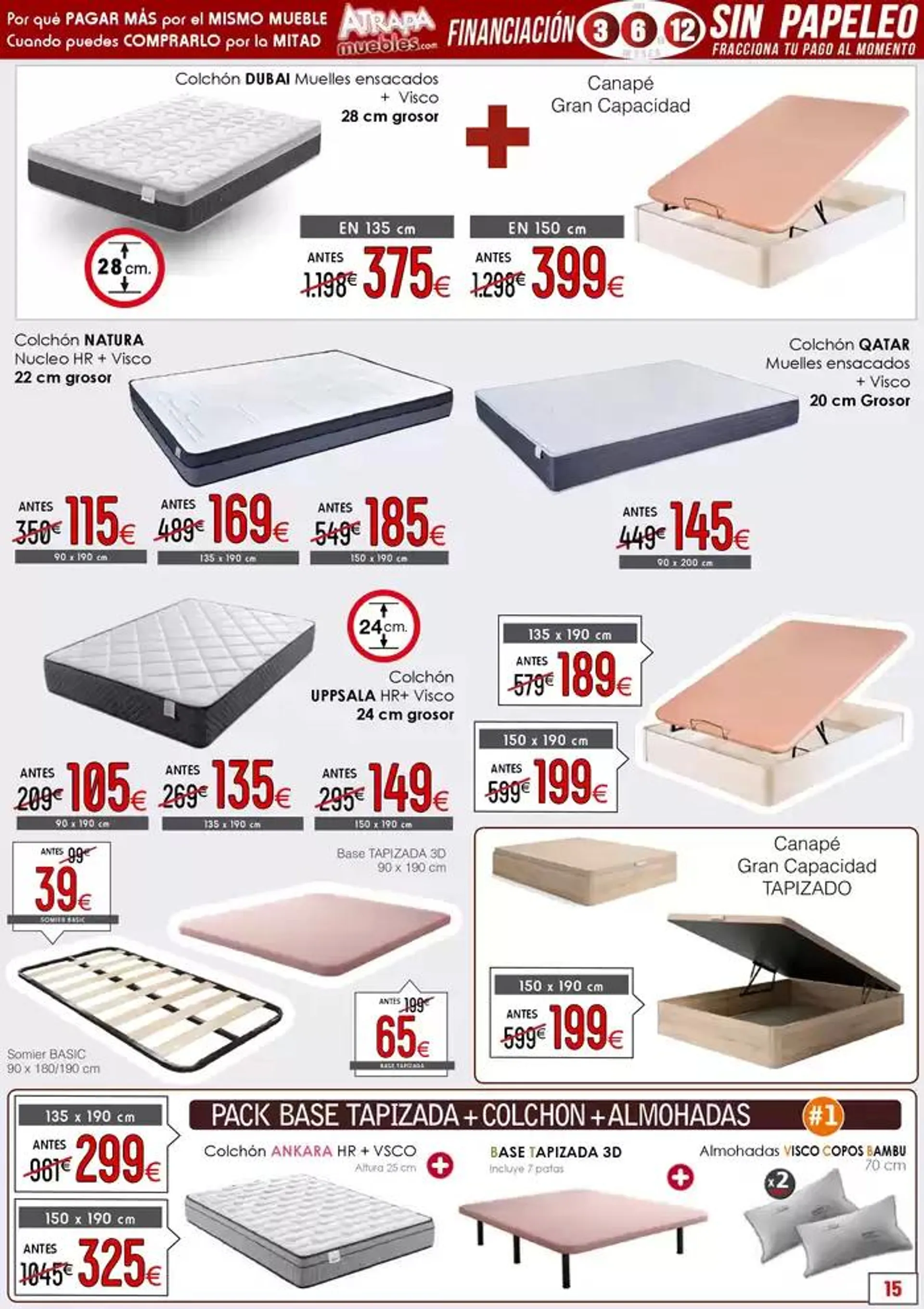 Catálogo de Atrapamuebles. Tu tienda de muebles ONLINE. 26 de abril al 31 de mayo 2025 - Página 15