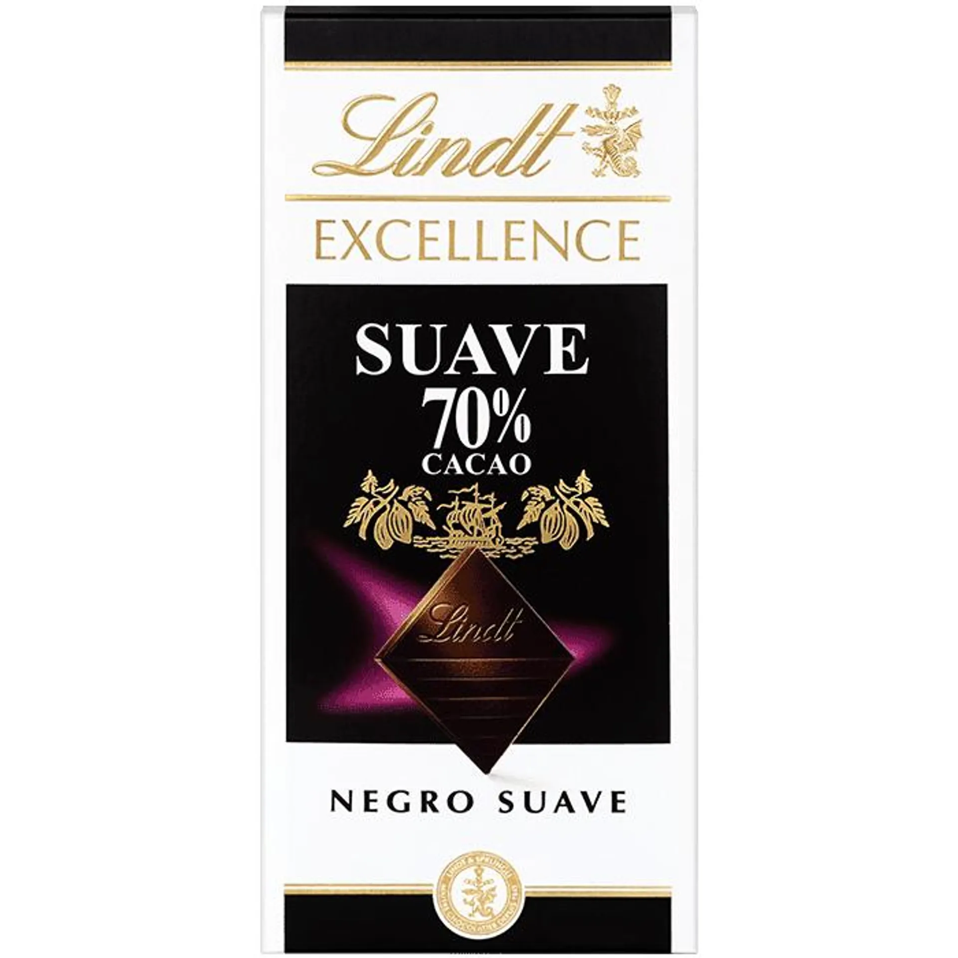 Tableta de Chocolate Excellence 70% Cacao Suave 100g - Lindt