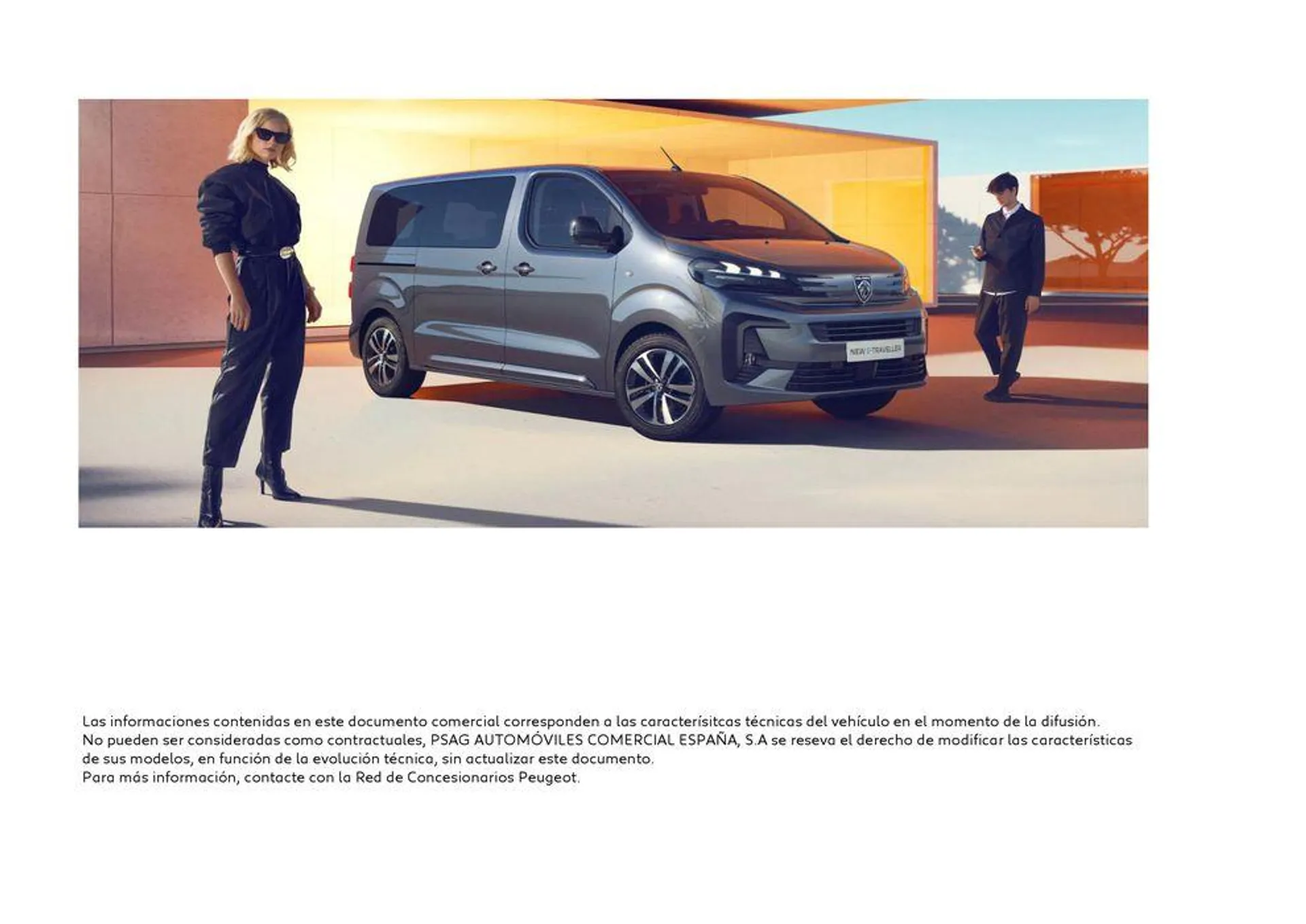 Catálogo de Nuevo Peugeot Traveller Eléctrico • Diésel 5 de agosto al 5 de agosto 2025 - Página 6