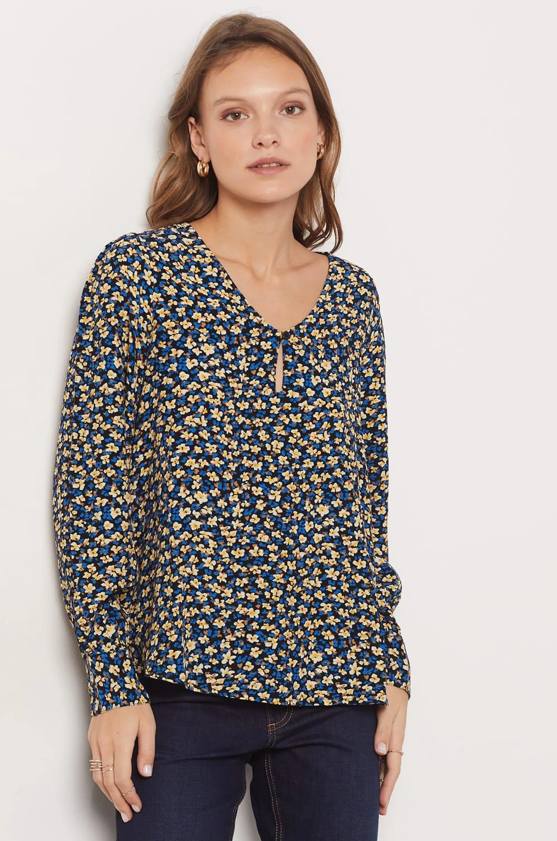 Blusa estampado floral