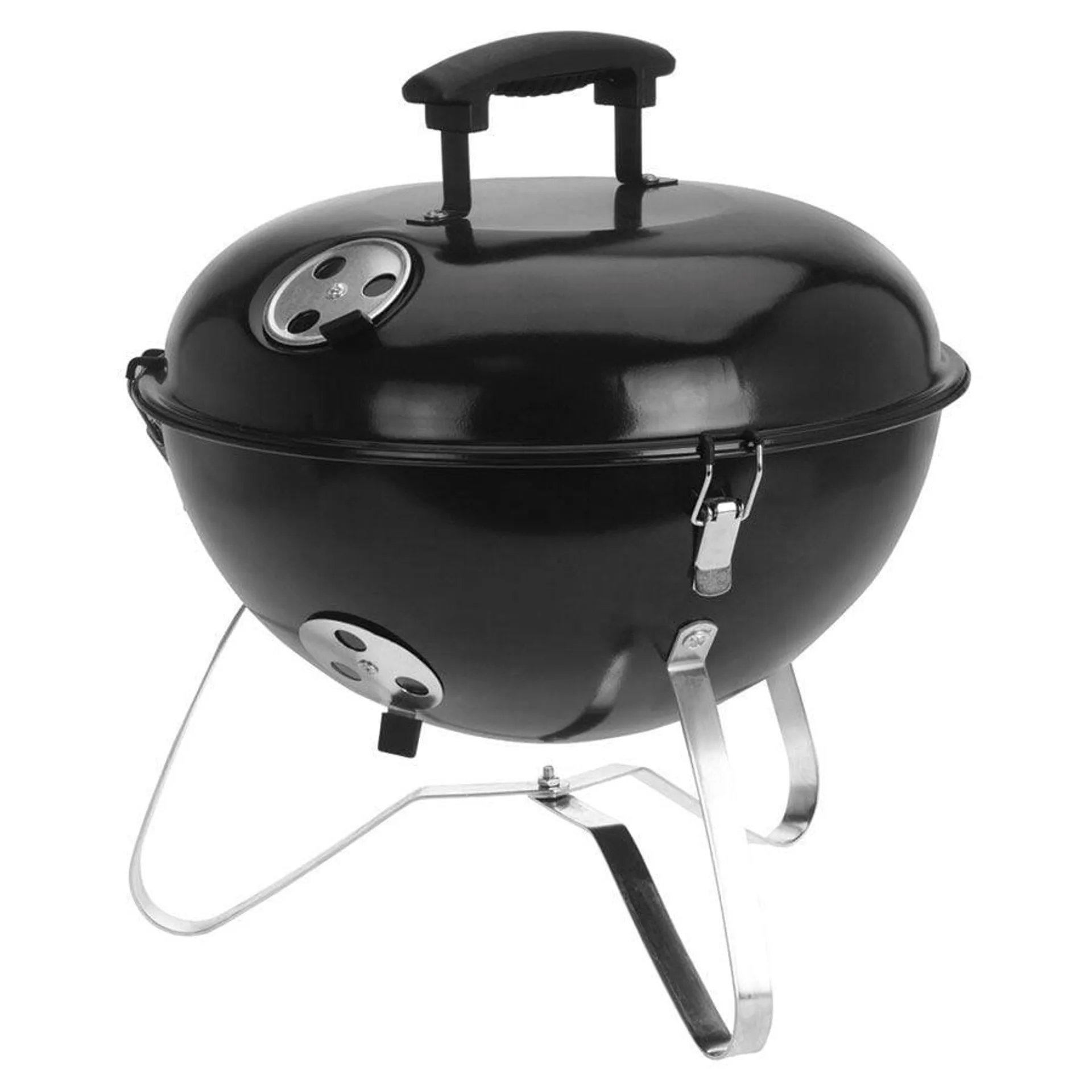 Barbacoa redonda 34 cm con tapa Koopman