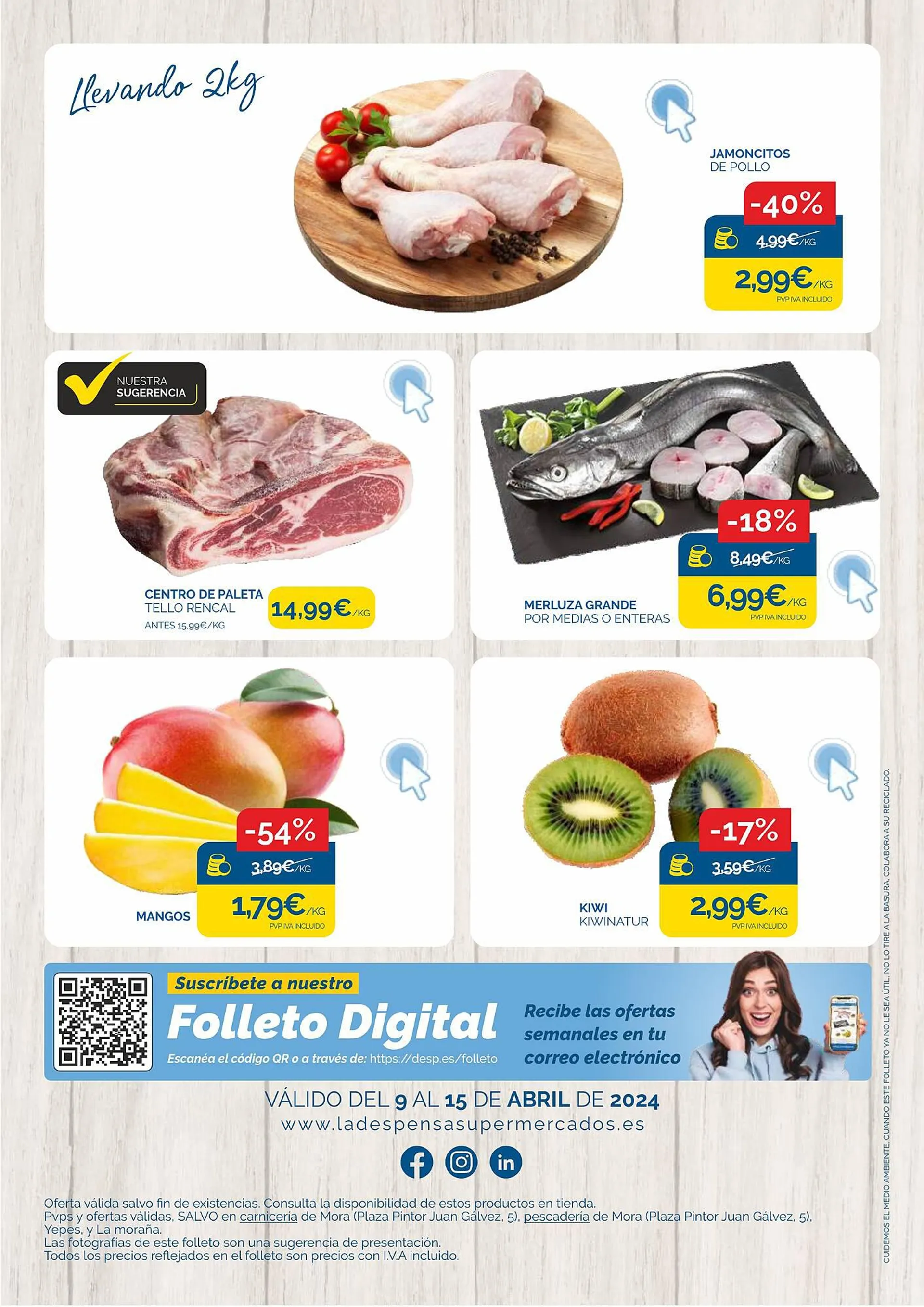 Catálogo de Folleto Supermercados La Despensa 9 de abril al 15 de abril 2024 - Página 8