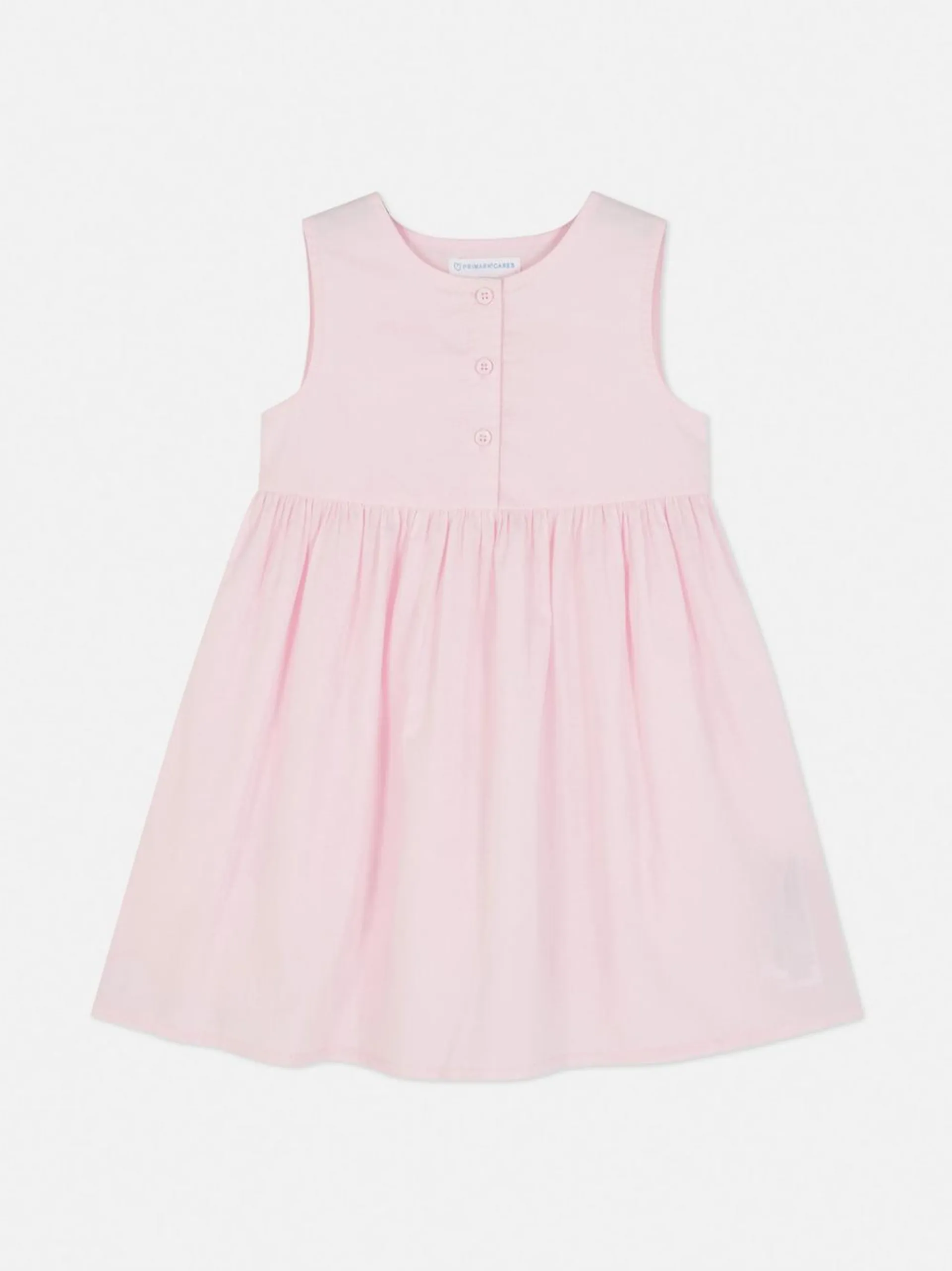 Vestido de verano sin mangas con cuello