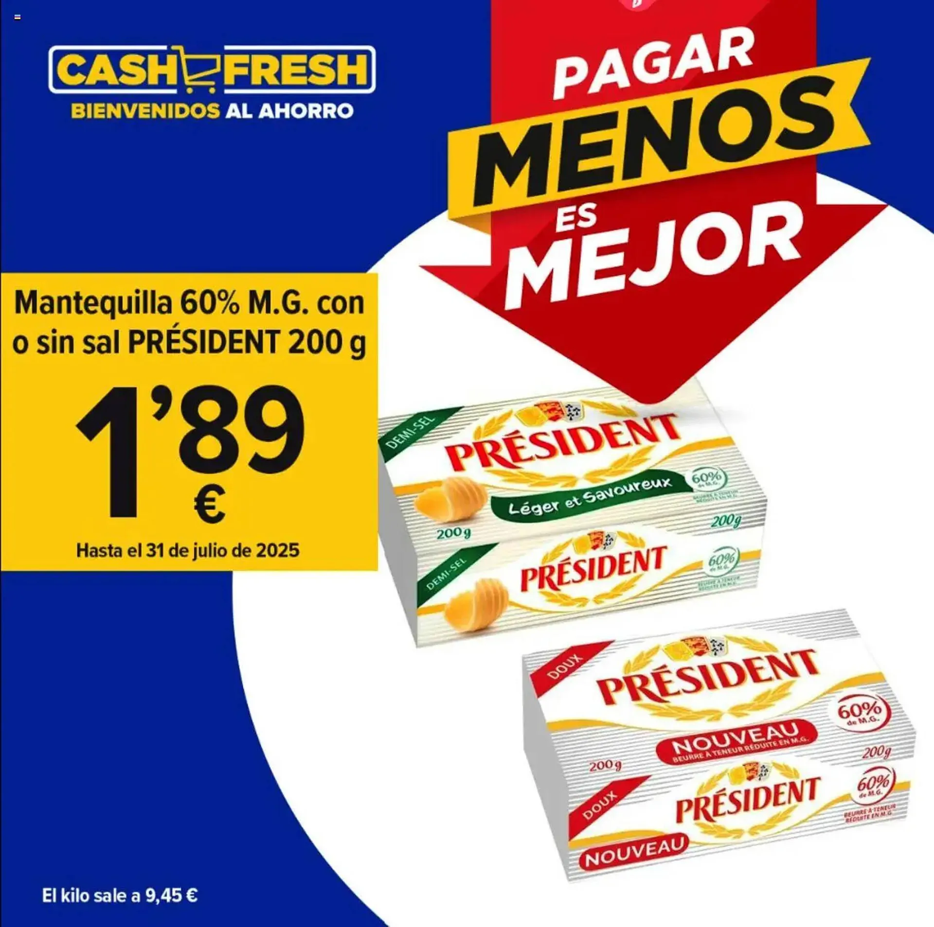 Catálogo de Folleto Cash Fresh 21 de julio al 31 de julio 2025 - Página 1