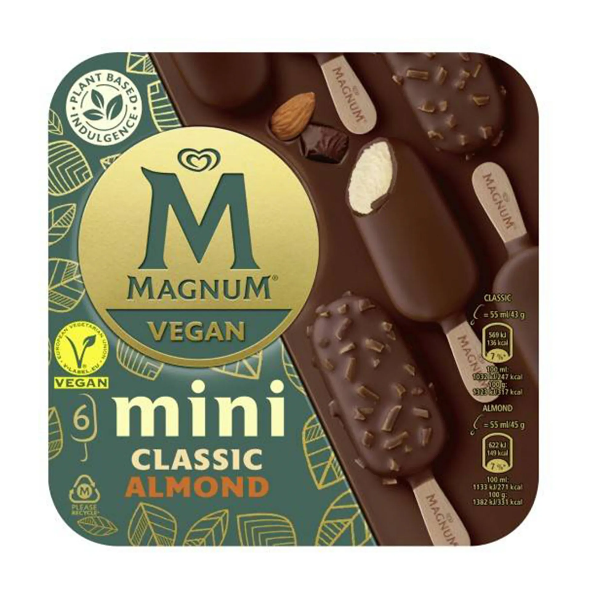 Mini Magnum vegano classic Almond