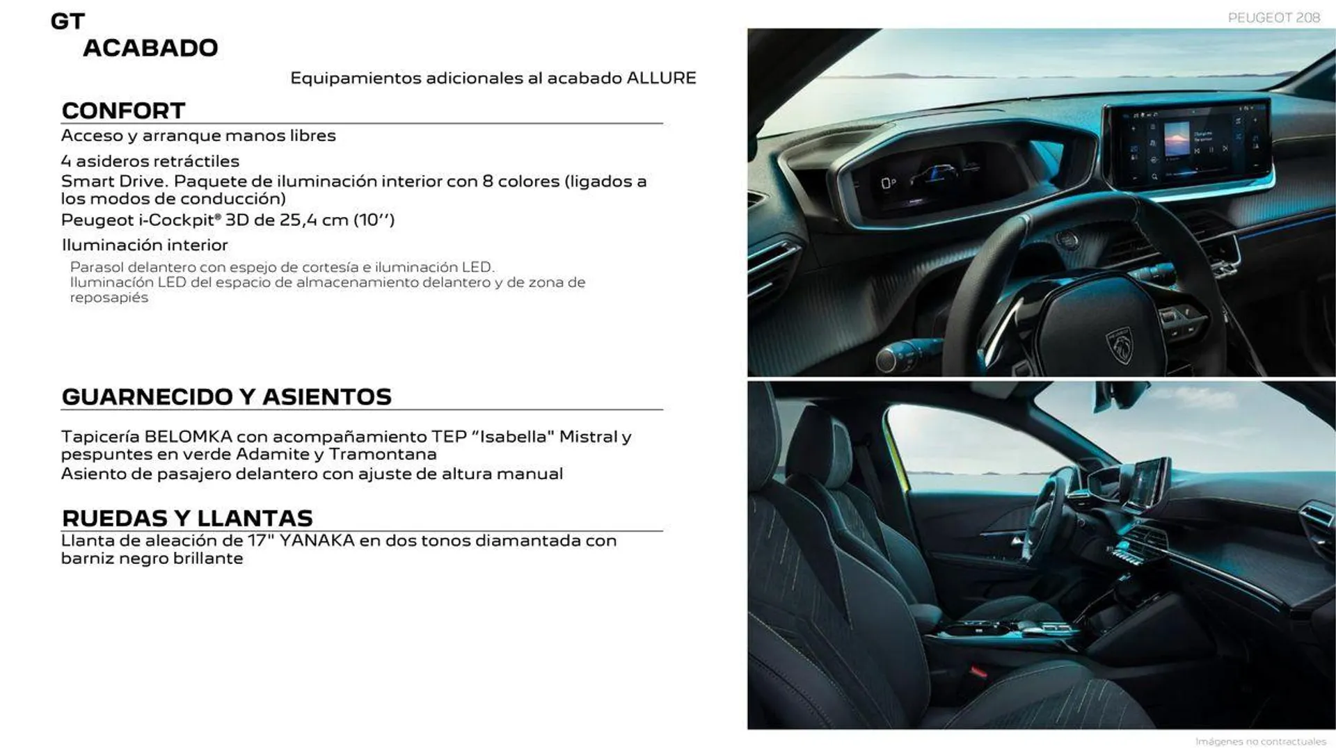 Catálogo de Nuevo Peugeot E-208 Eléctrico 16 de septiembre al 16 de septiembre 2025 - Página 11