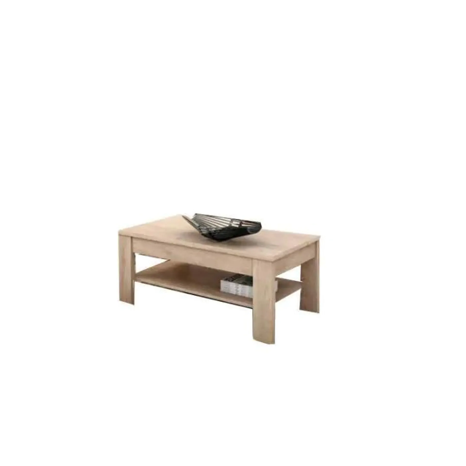 Mesa de centro elevable con revistero INSIDE VA3006