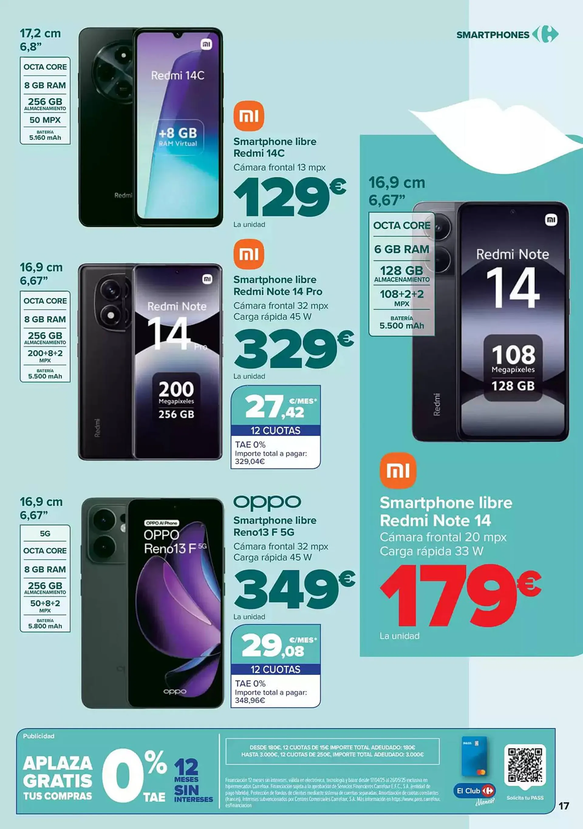 Catálogo de Folleto Carrefour 25 de abril al 4 de mayo 2025 - Página 17