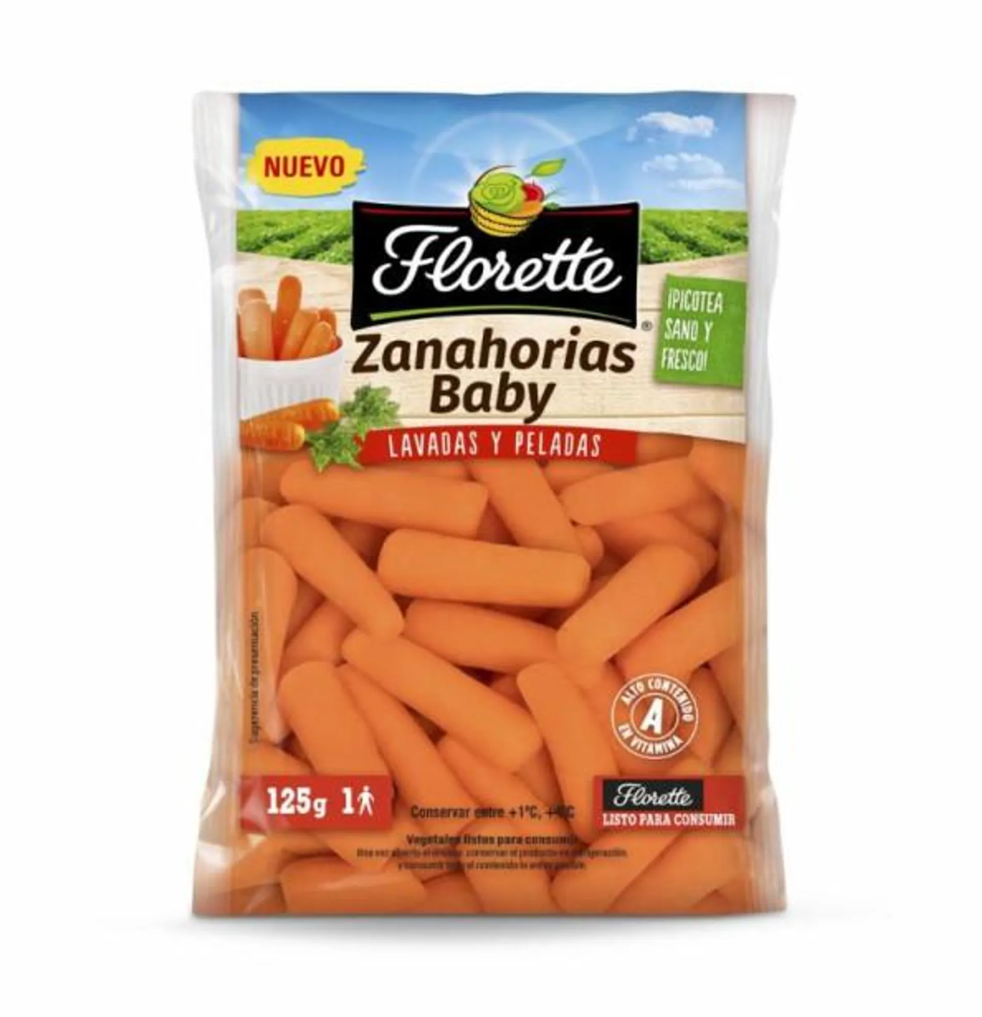 Zanahoria florette bolsa 125gr