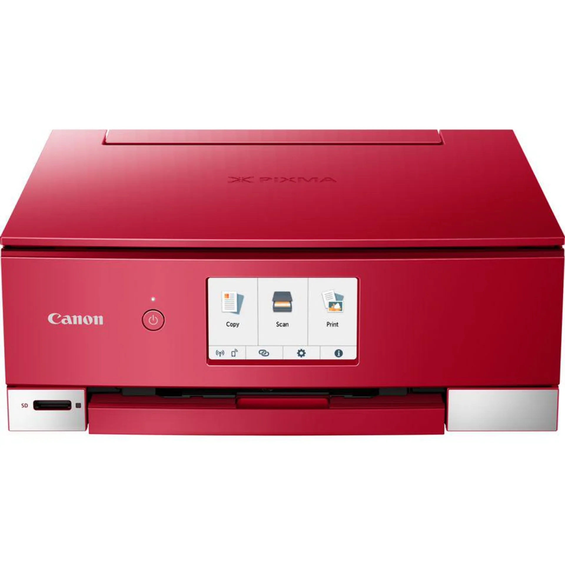 Canon PIXMA TS8352a WLAN-Farb-Multifunktionssystem Fotodrucker, Rot