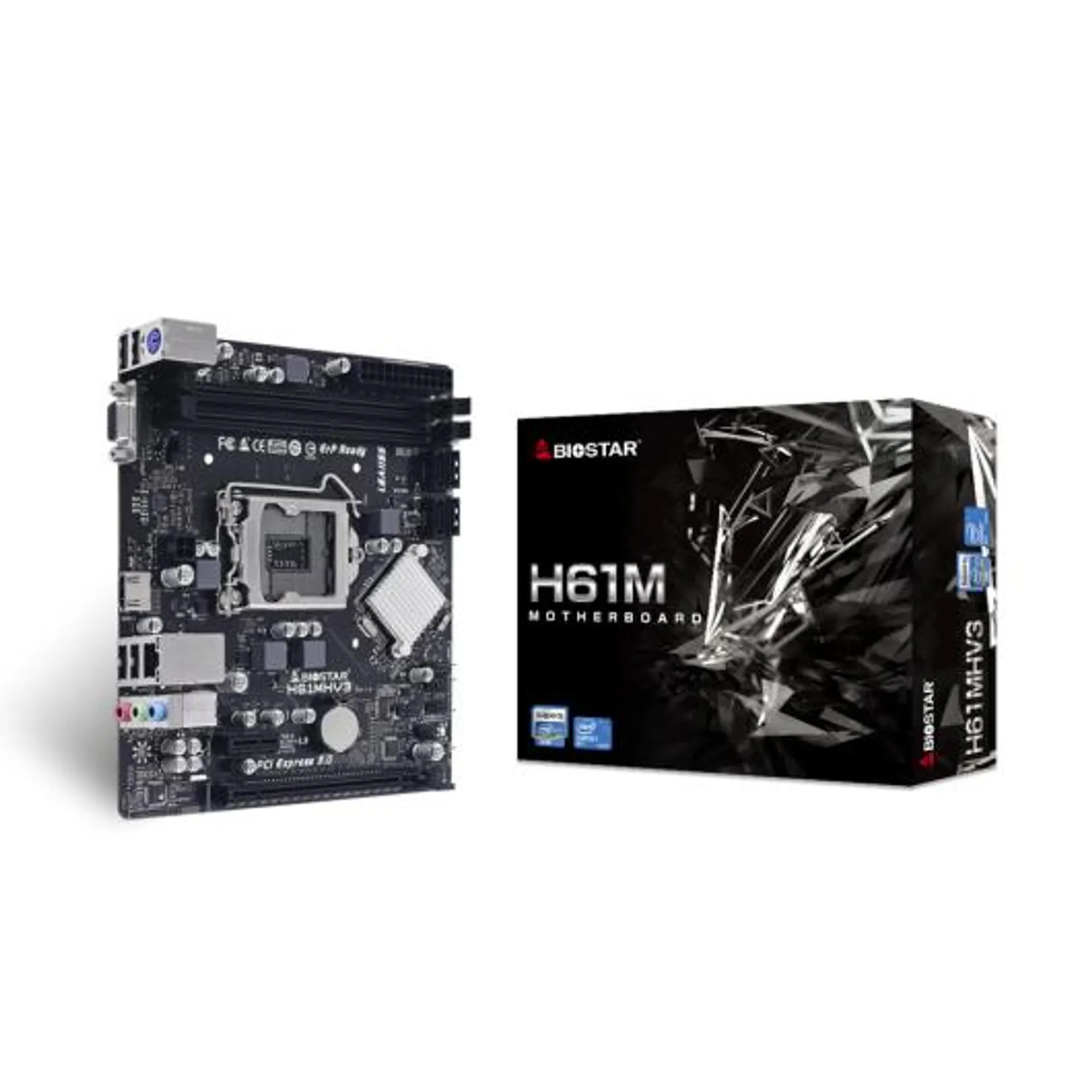 PLACA BASE 1155 BIOSTAR H61MHV3 mATX