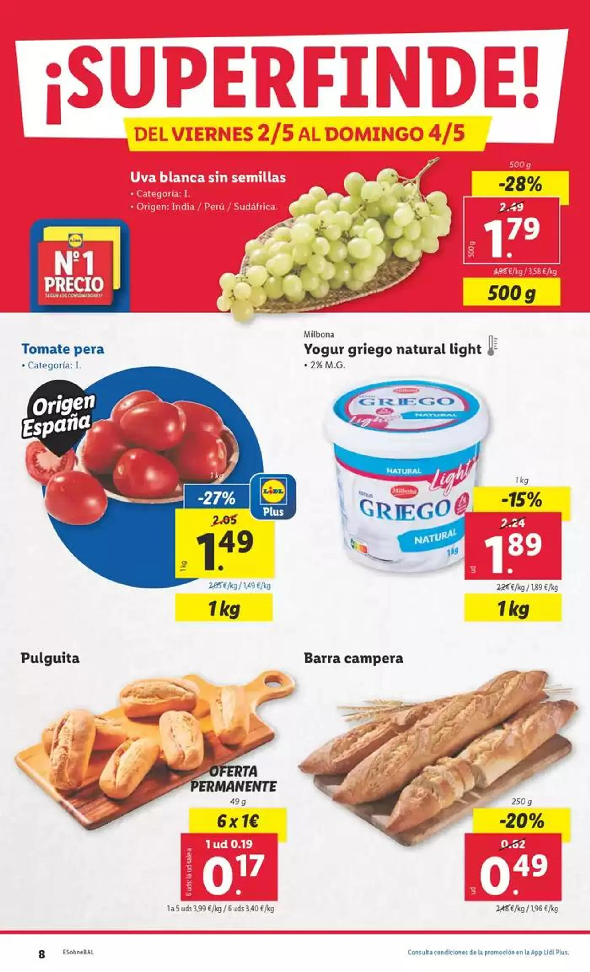 Catálogo de № 1 PRECIO - Ofertas válidas del 28/04 al 04/05 28 de abril al 4 de mayo 2025 - Página 18