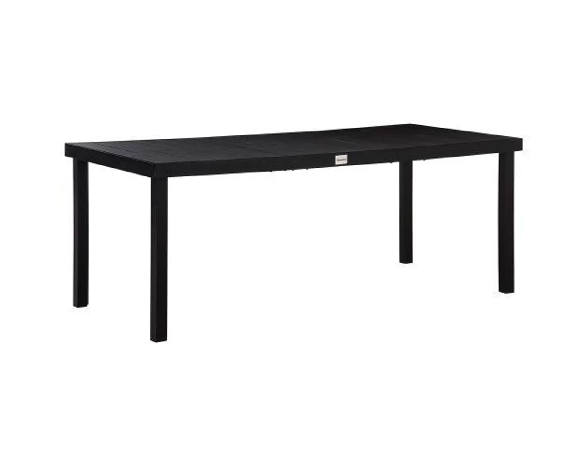Mesa de jardín 190x90x74 cm aluminio Outsunny