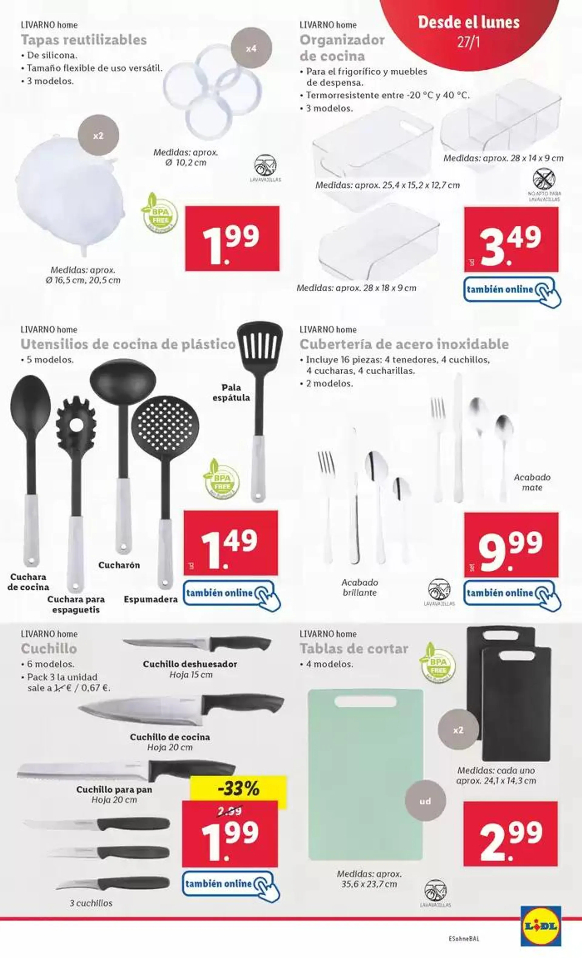 Catálogo de ¡Bazar Lidl! Ofertas válidas del 27/01 al 02/02 27 de enero al 2 de febrero 2025 - Página 7