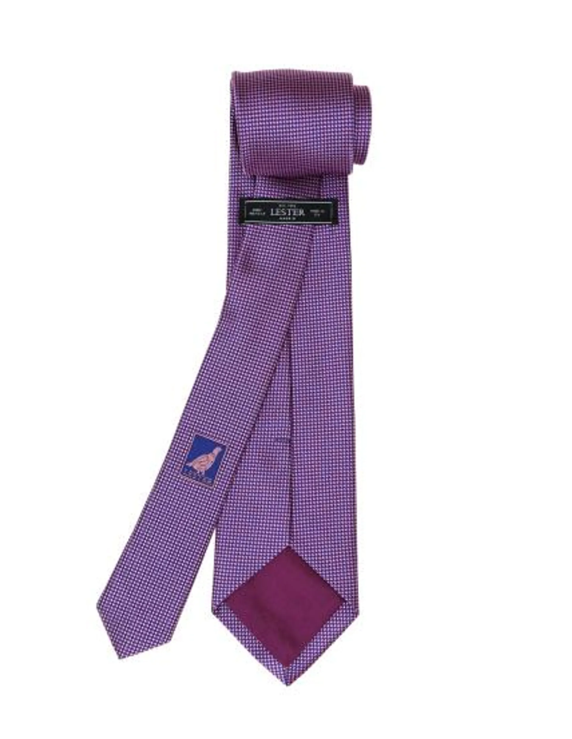 Corbata falso liso Rosa/azul