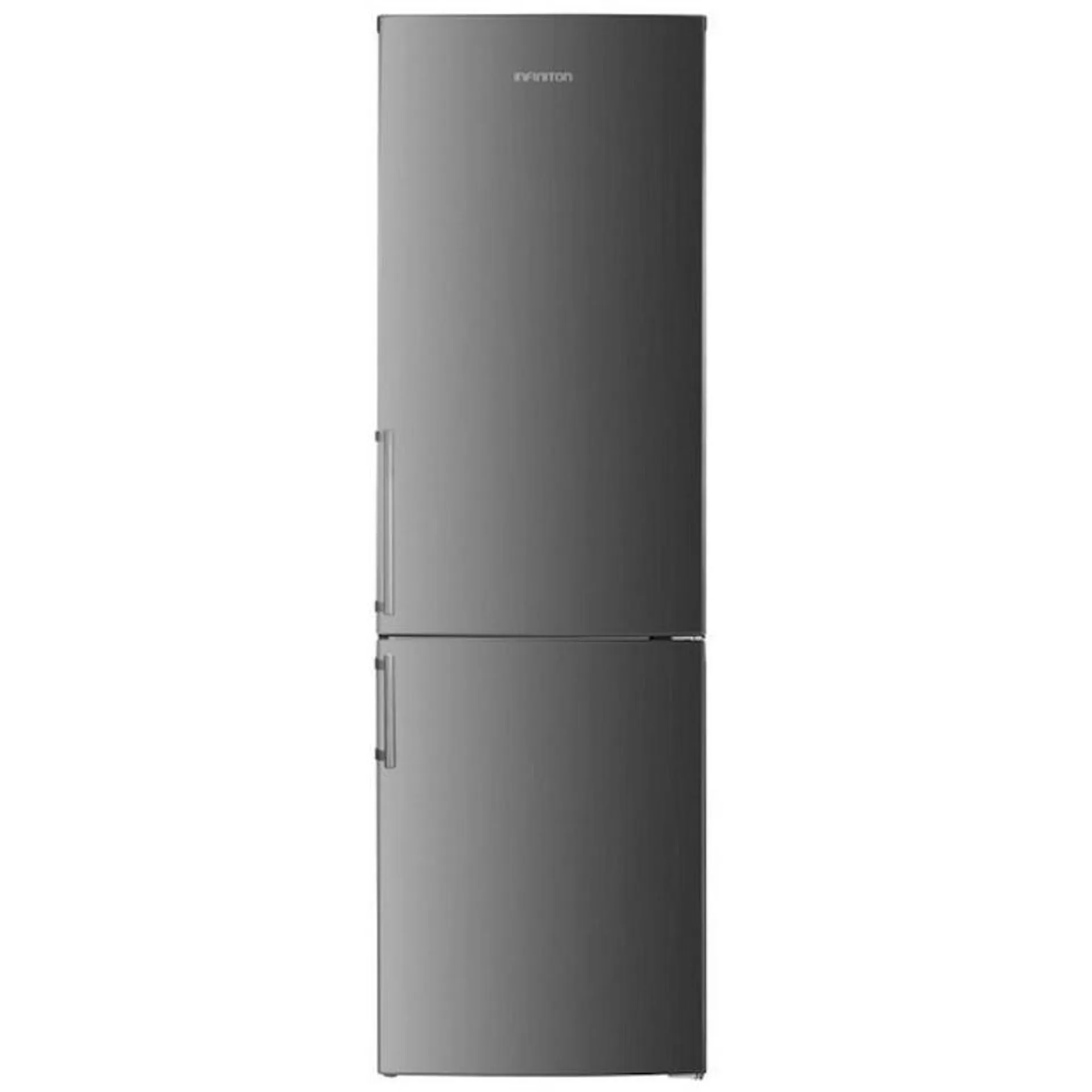 INFINITON Frigorifico Combi FGC-A184INF, 180 cm, 253 Litros, No Frost Total, E, Inox