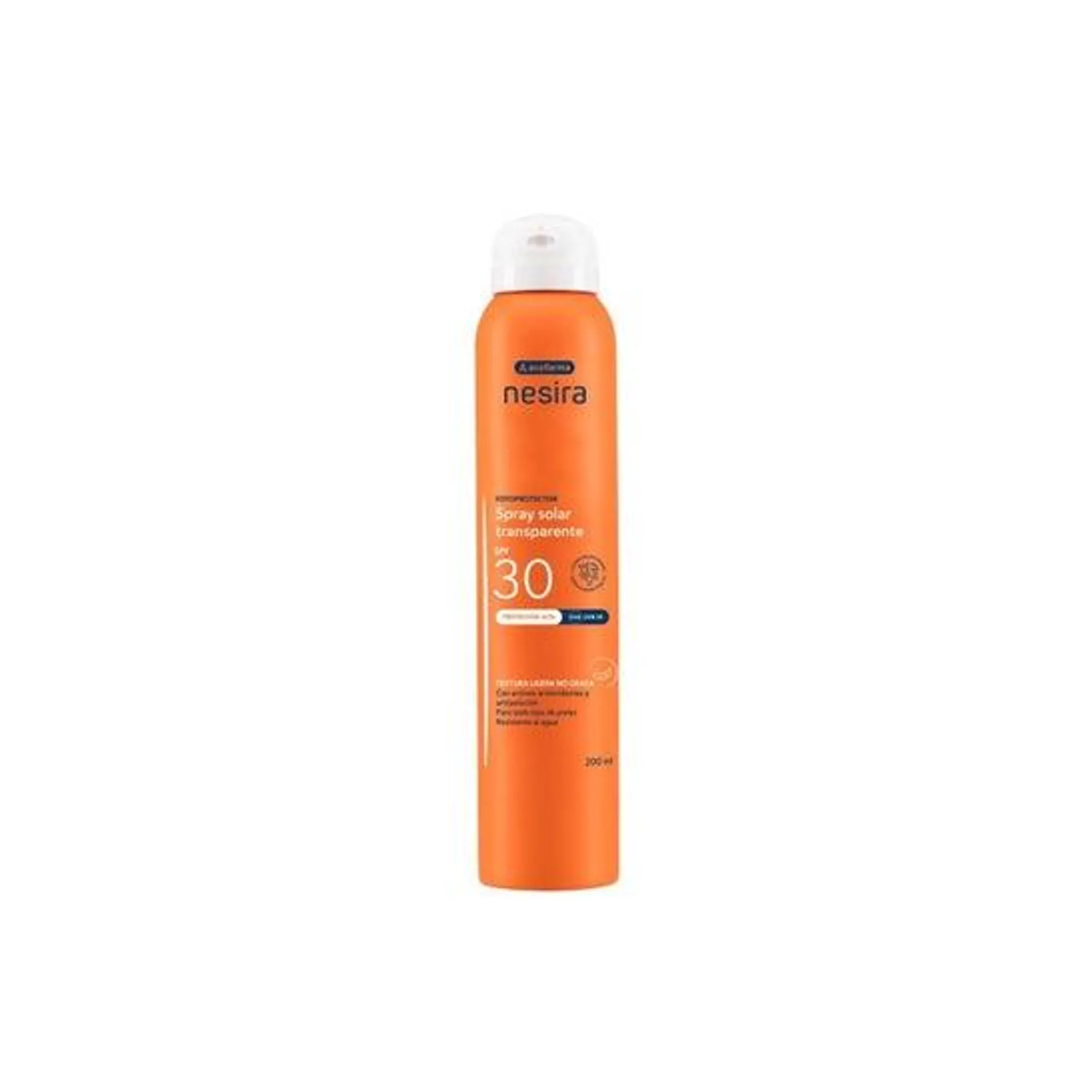 Acofarma Nesira Spray Solar Transparente SPF30 200ml