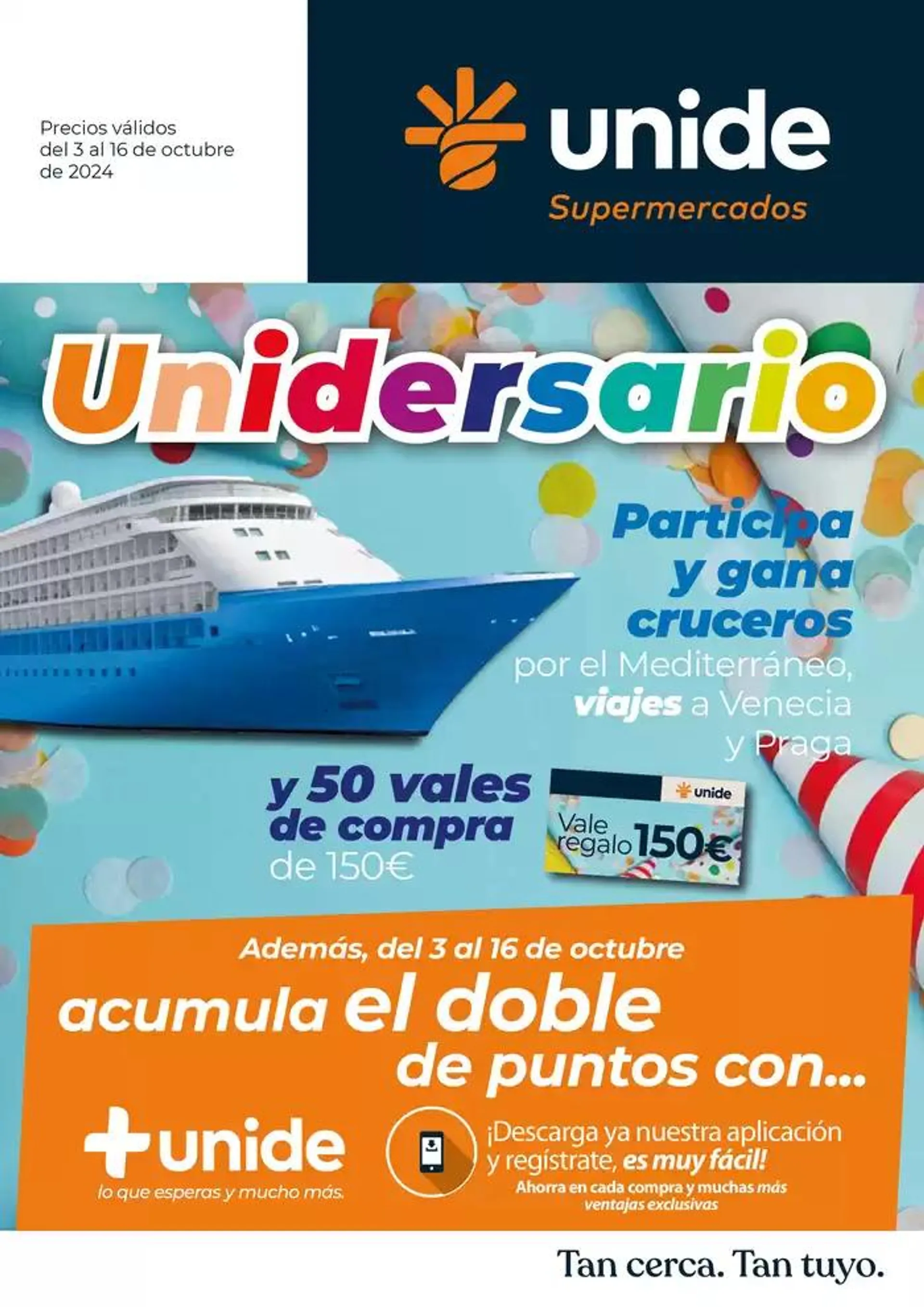 Unidersario - Supermercados UNIDE - 1