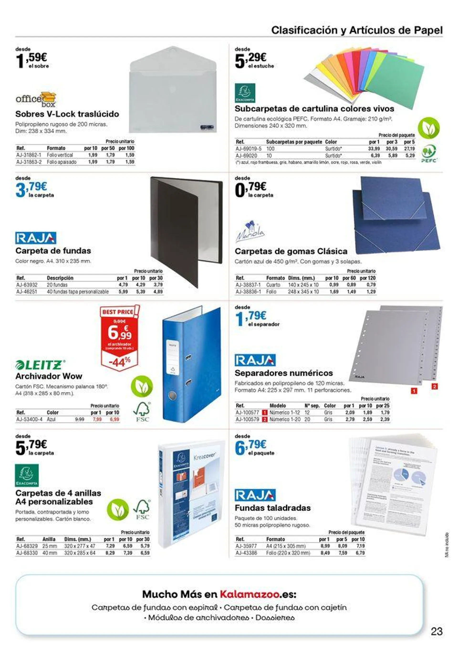 Staples Kalamazoo Material Didáctico y Escolar - 23